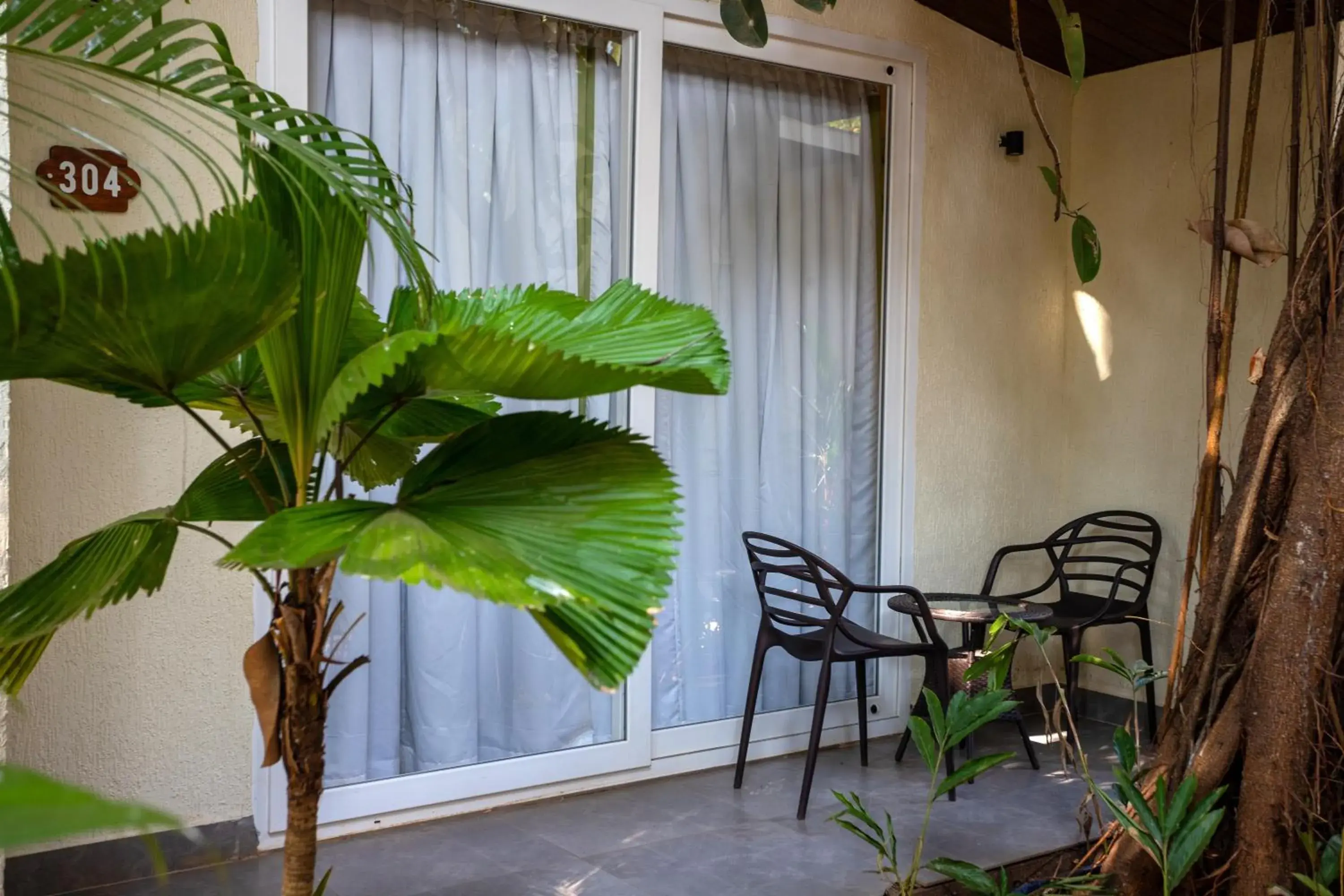 Facade/entrance in Sibaya Beach Resort, Morjim Facade/entrance in Sibaya Beach Resort, Morjim