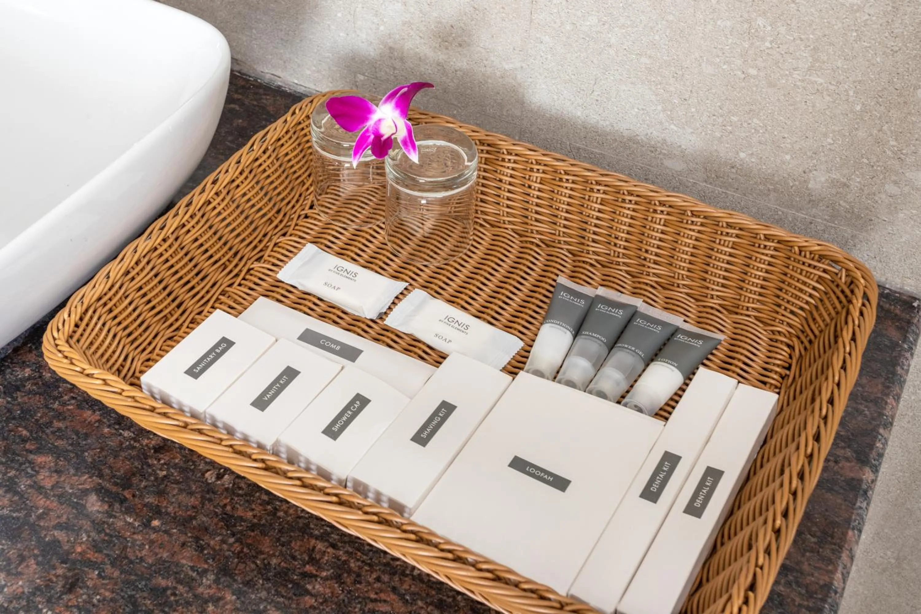 Bathroom in Sibaya Beach Resort, Morjim