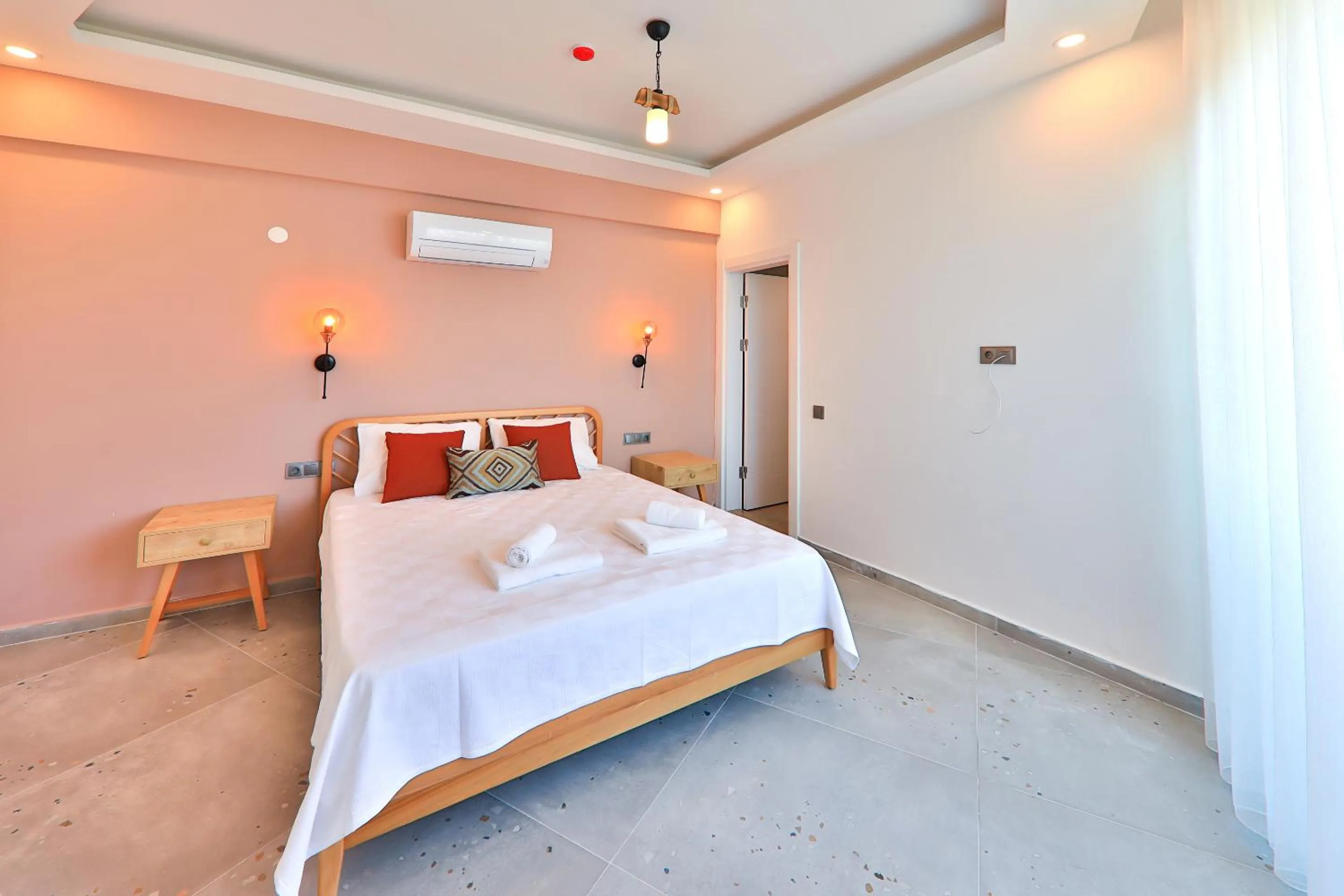 Bed in Happy Kaş Apart