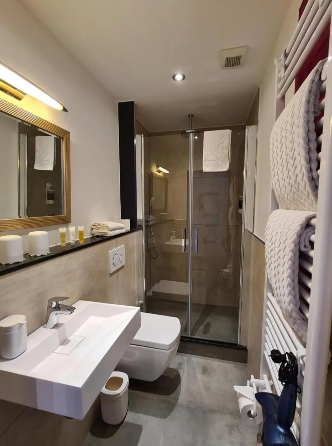 Bathroom in Hotel Aleo