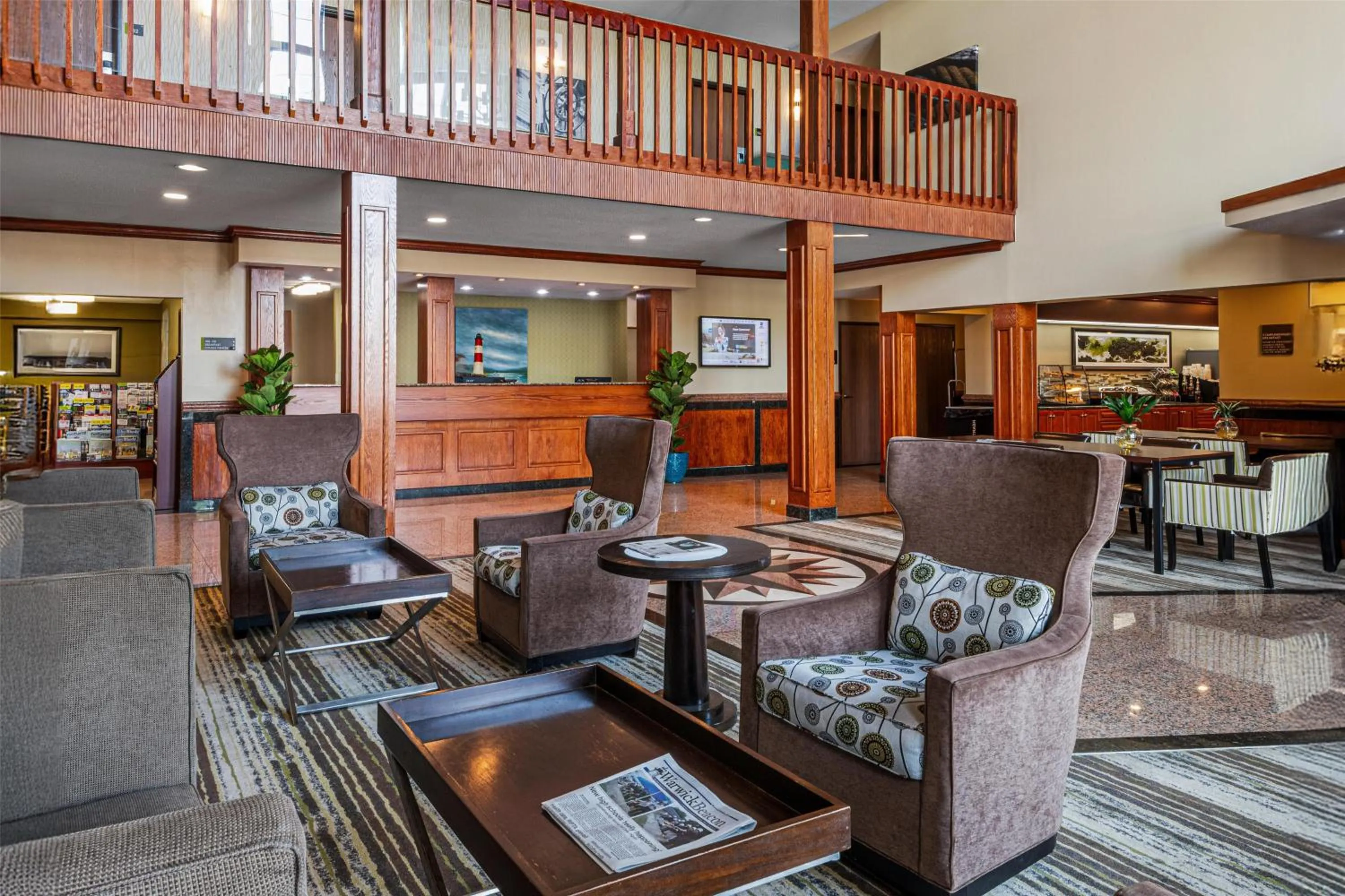 Lobby or reception in Best Western Providence Warwick Airport Inn