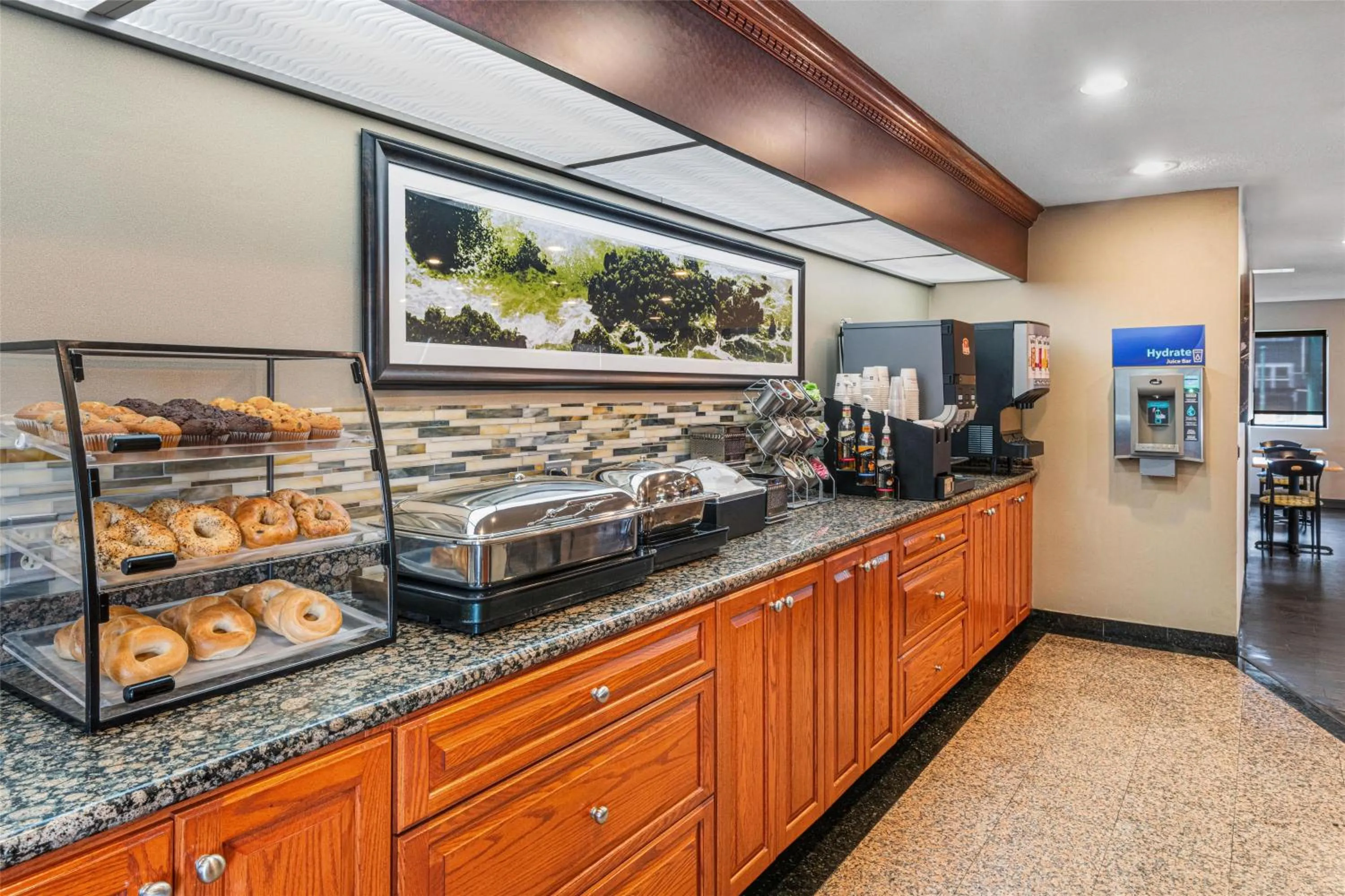 Breakfast in Best Western Providence Warwick Airport Inn