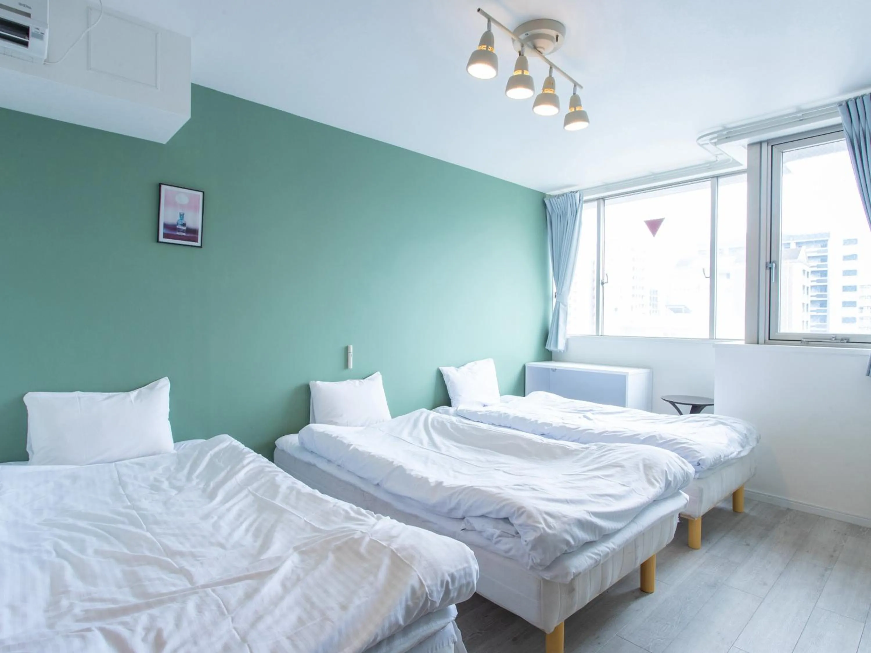 Bedroom, Bed in Reality Hakata 2