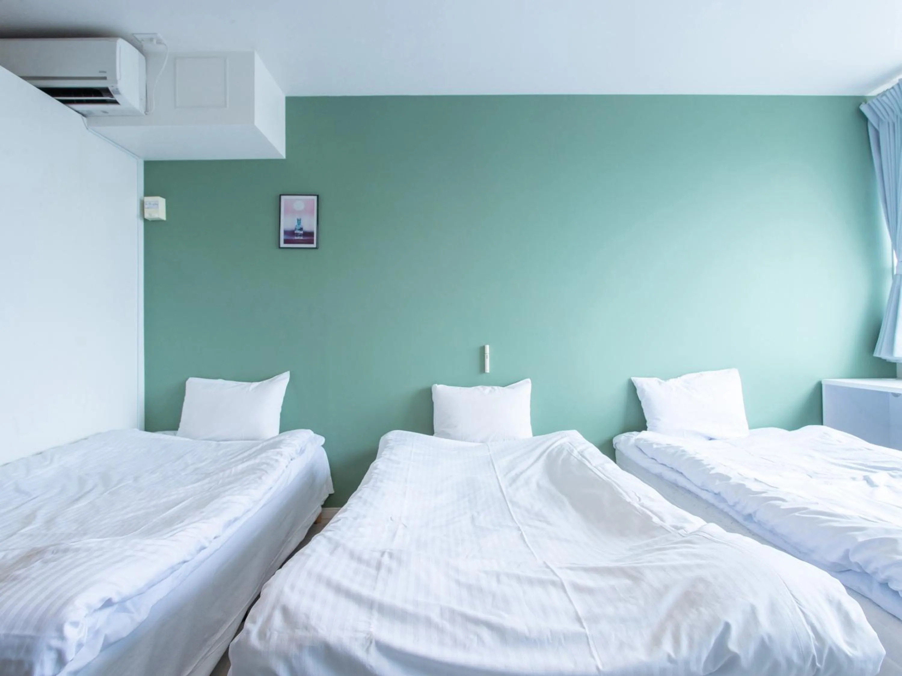 Bedroom, Bed in Reality Hakata 2