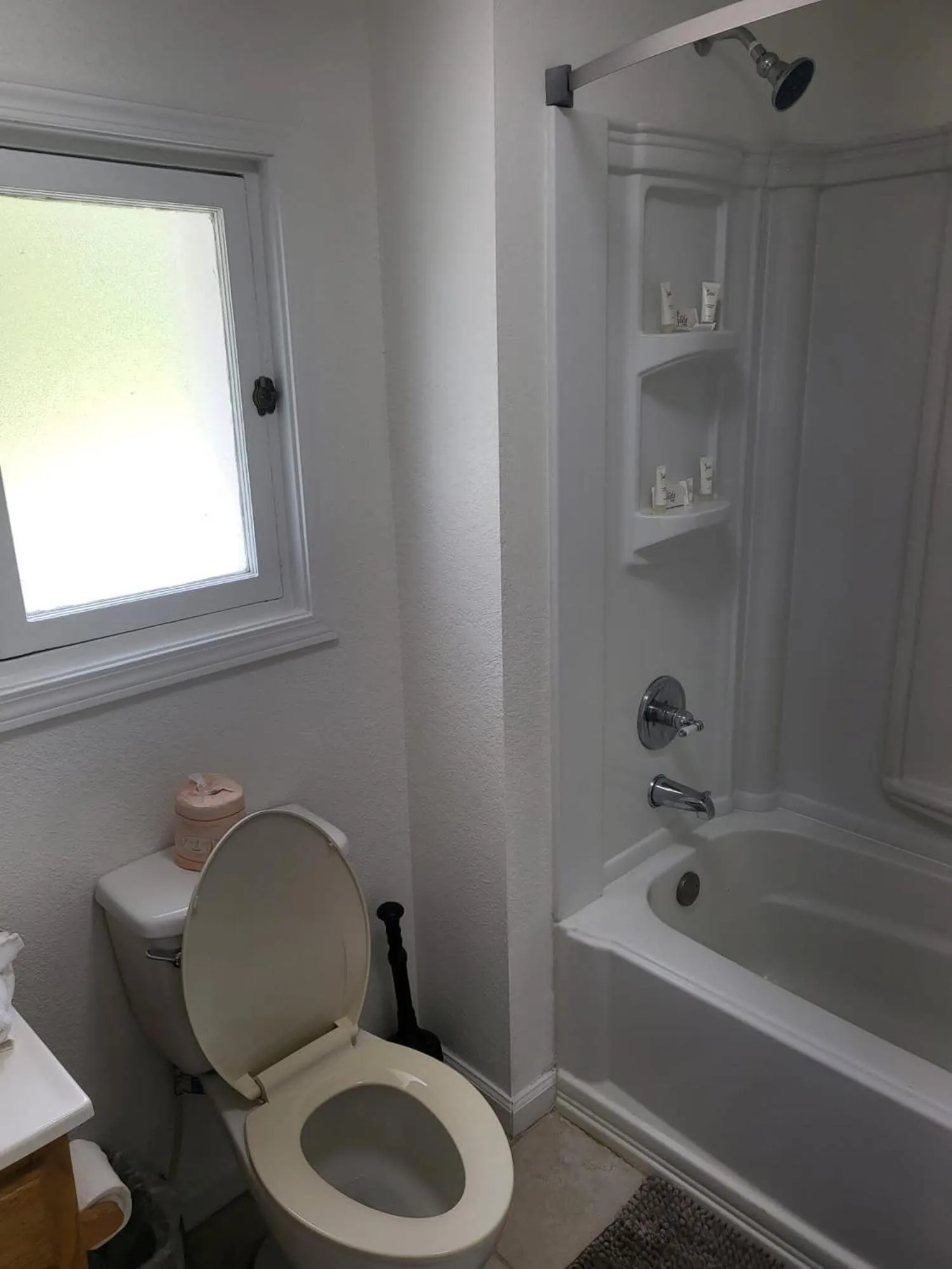 Shower in Pinetree Inn