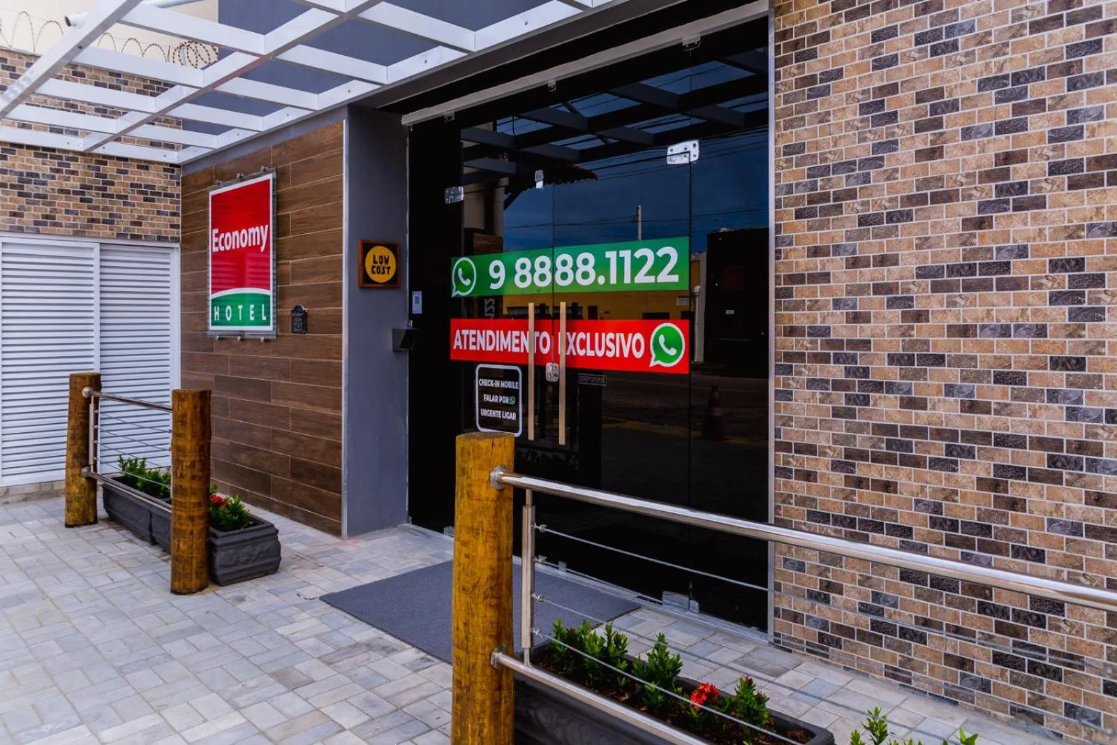 Facade/entrance in Economy Hotel