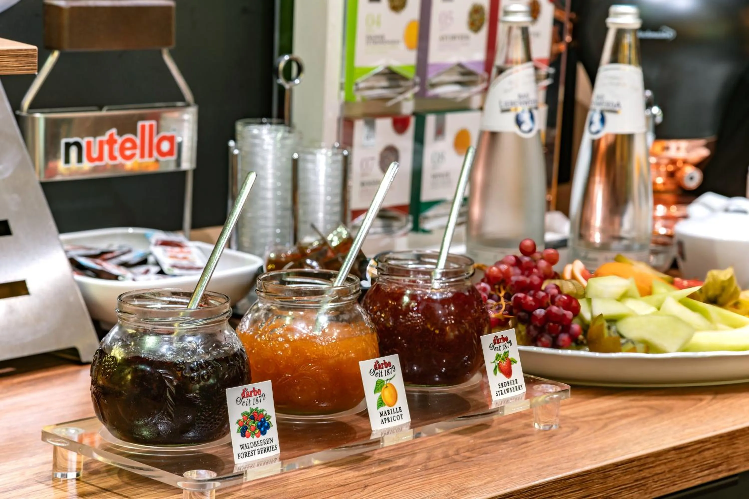 Buffet breakfast in Hotel Wettiner Hof