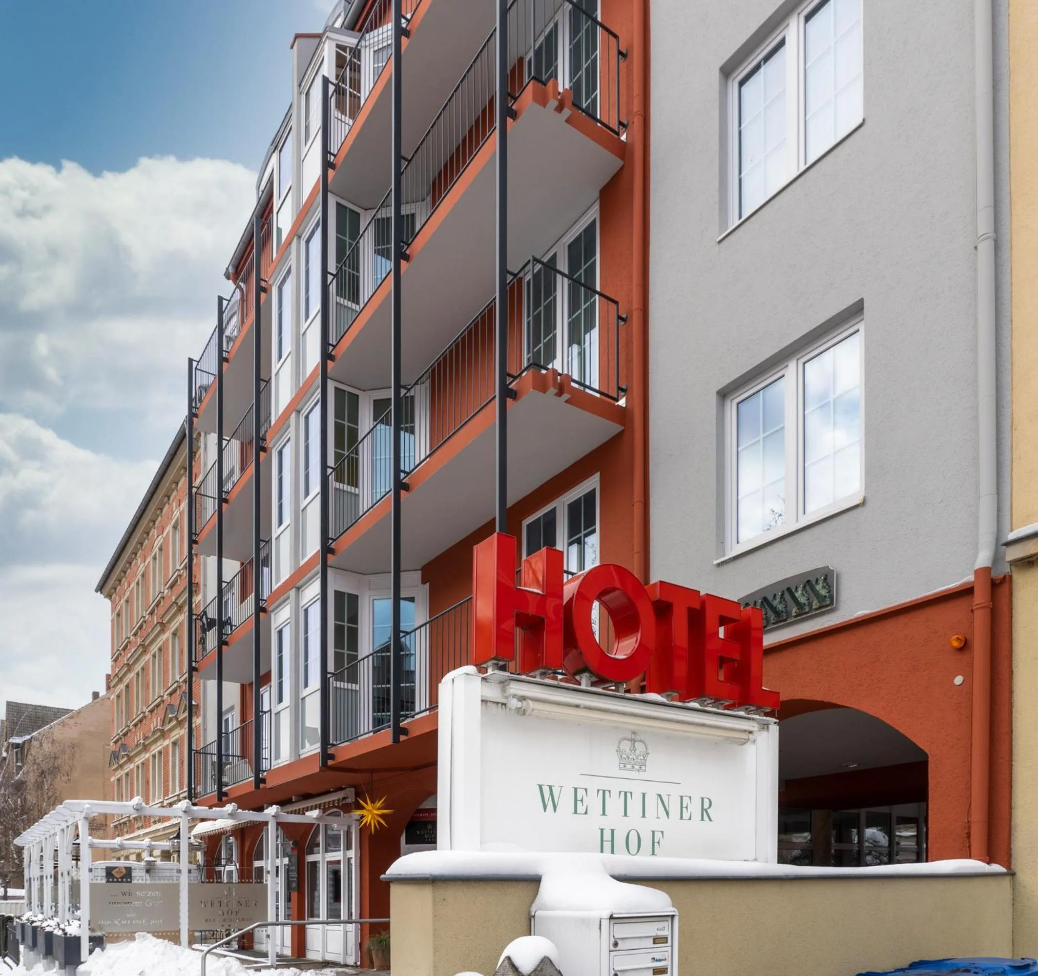 Property building in Hotel Wettiner Hof