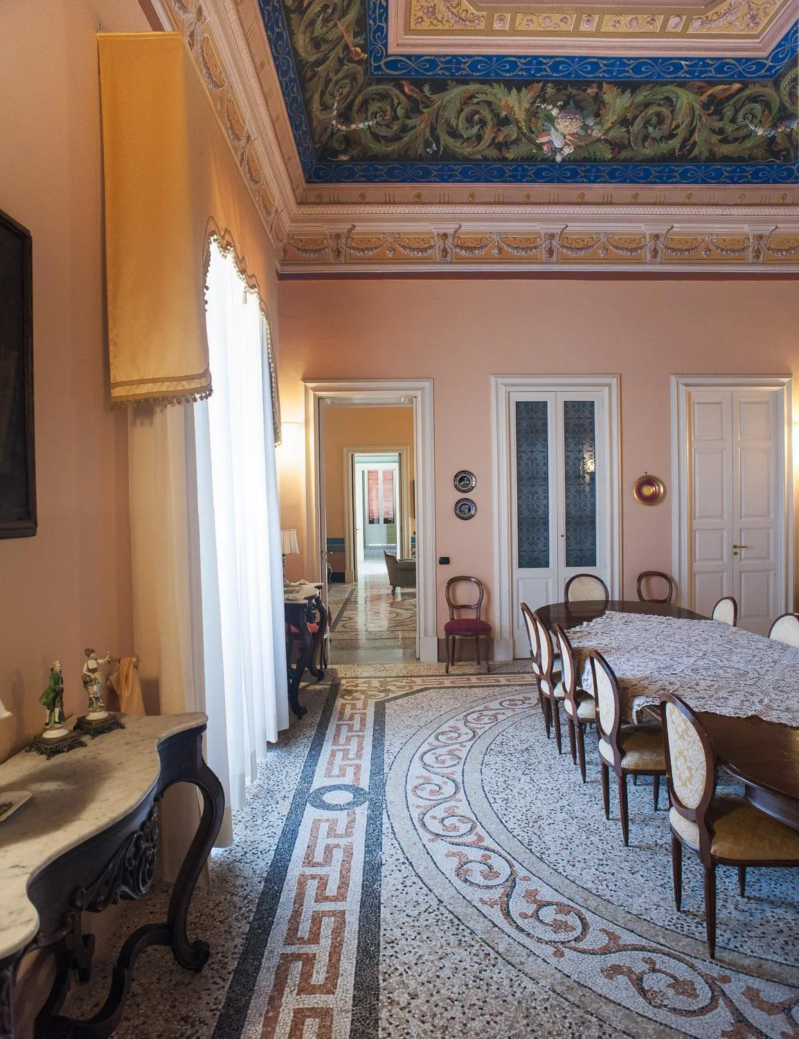 Living room in Palazzo Francesco Grassi