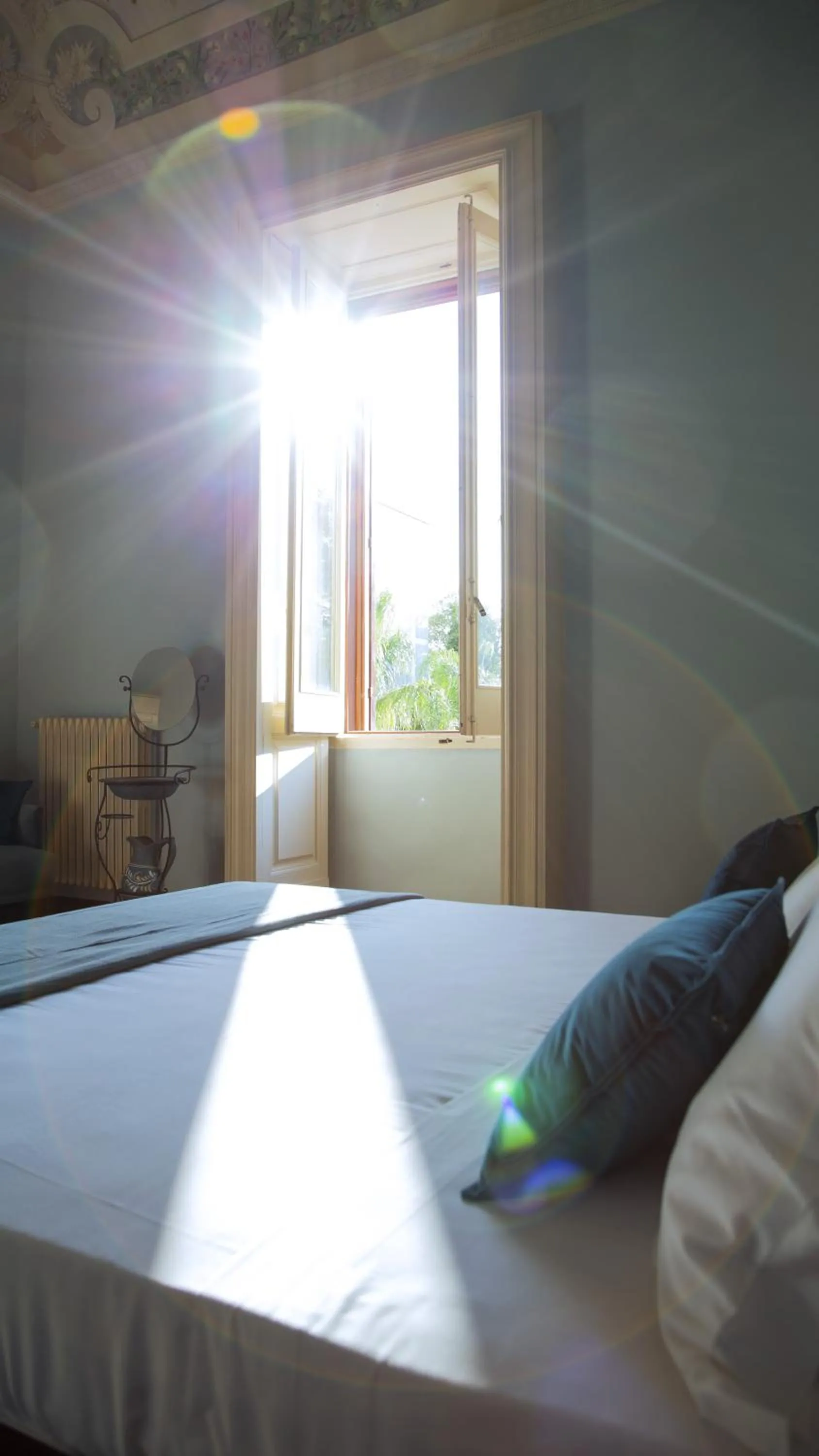 Bed in Palazzo Francesco Grassi