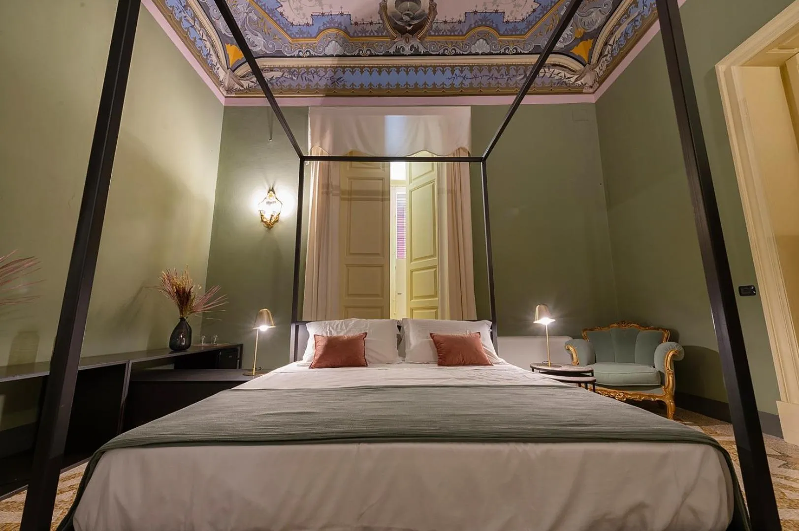 Bedroom, Bed in Palazzo Francesco Grassi