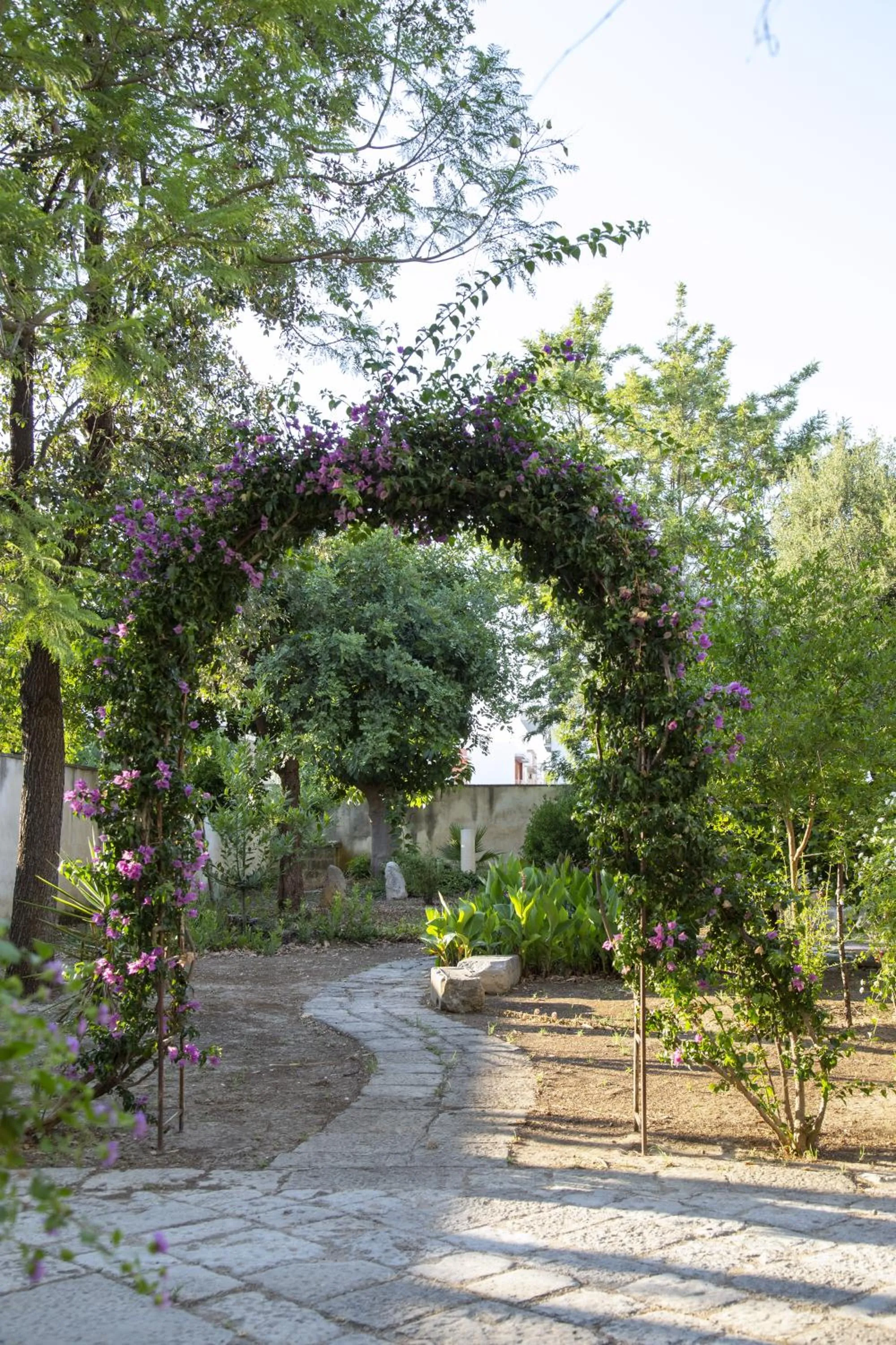 Garden in Palazzo Francesco Grassi