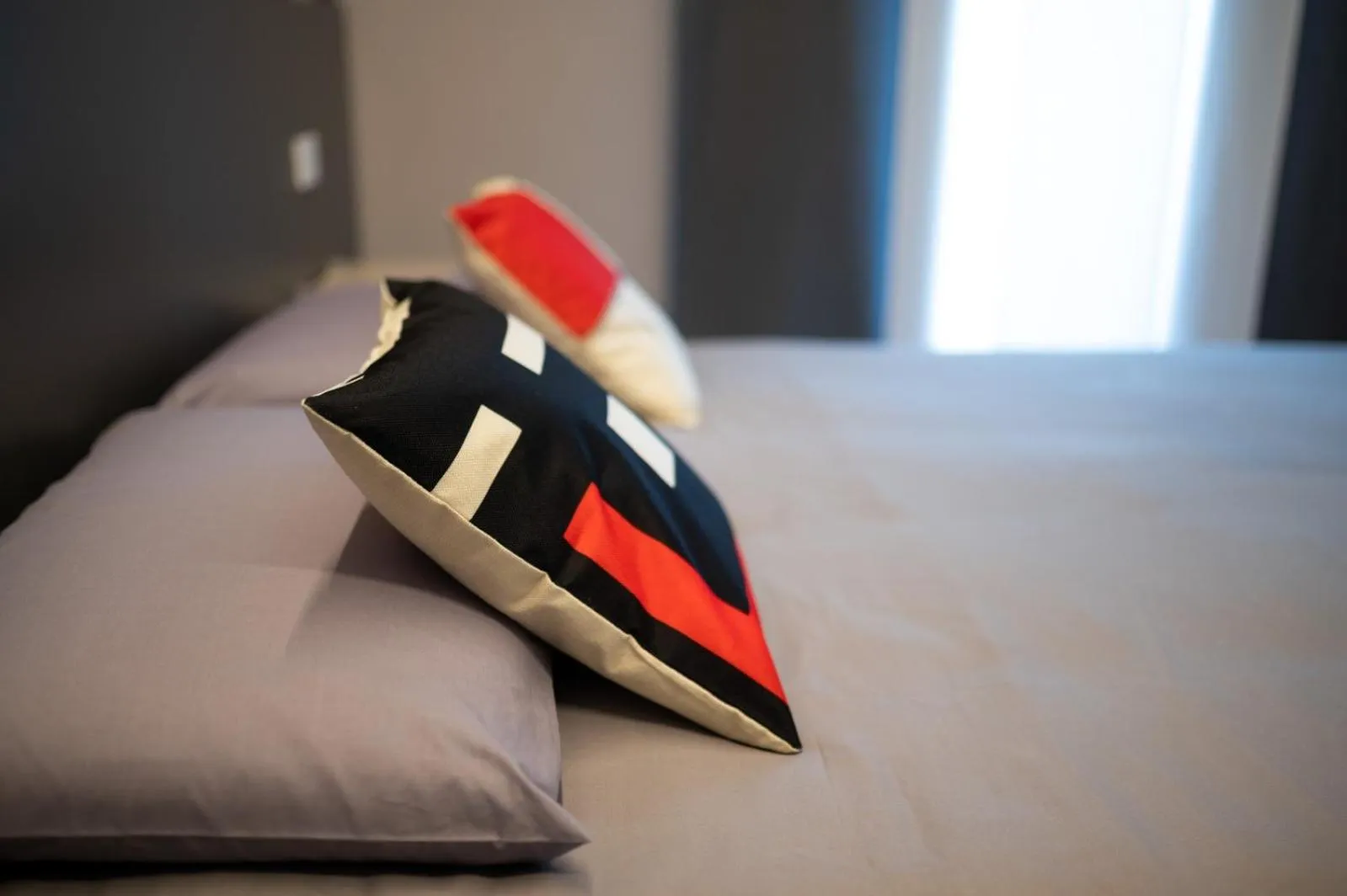 Bed in Grey House Guest House Luxury