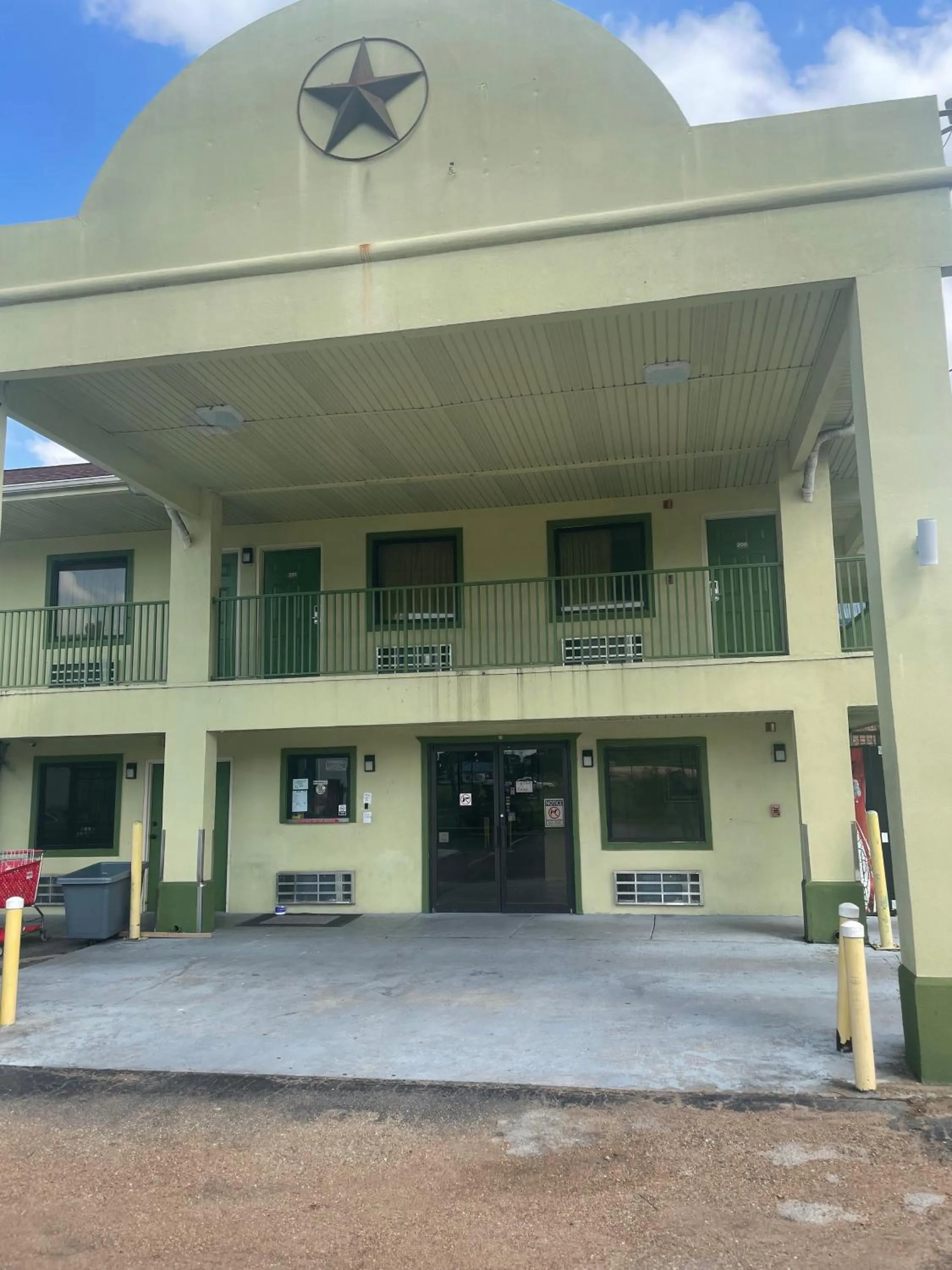 Property building in Mustang inn