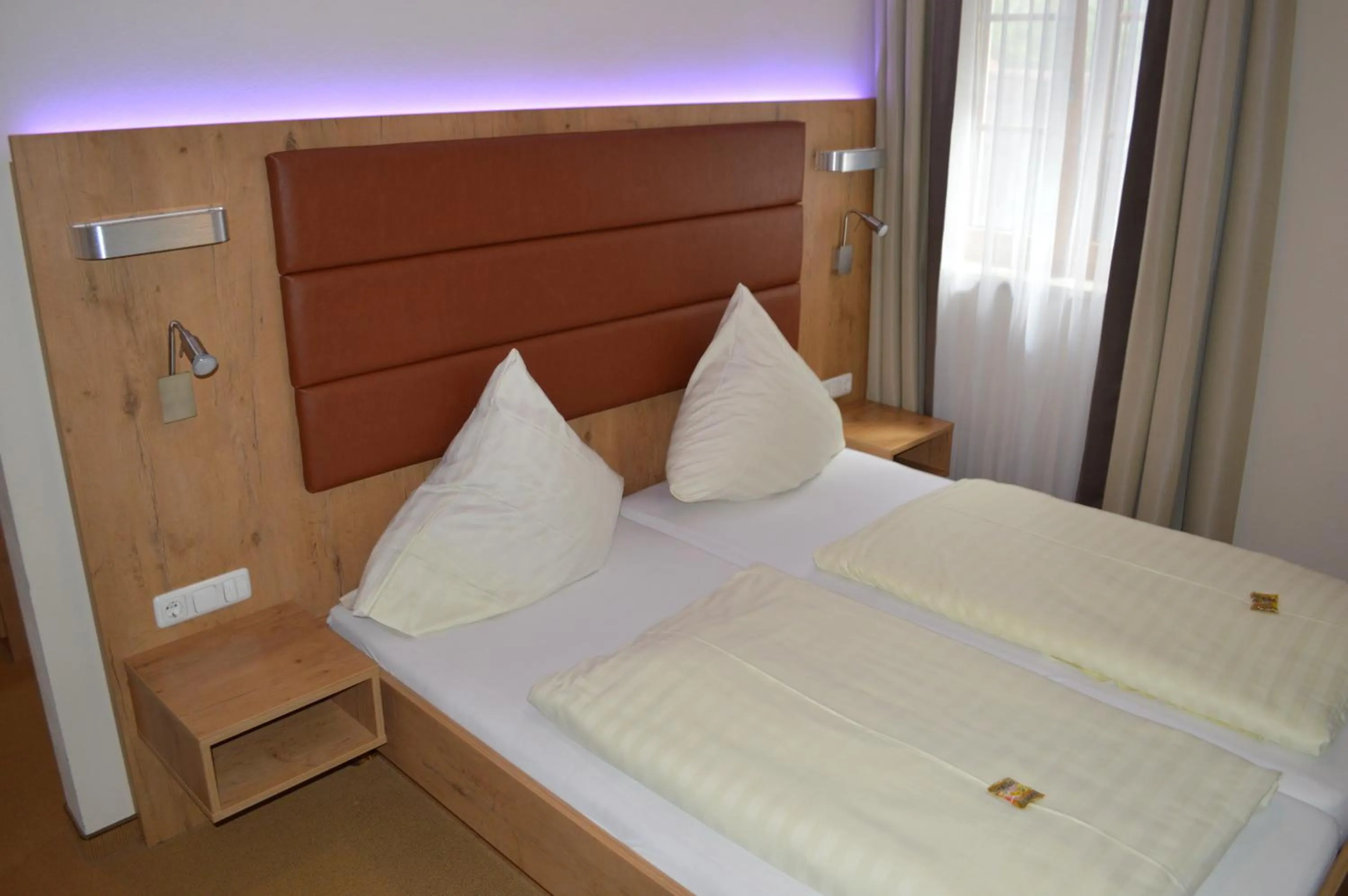 Photo of the whole room, Bed in Hotel Daimerwirt