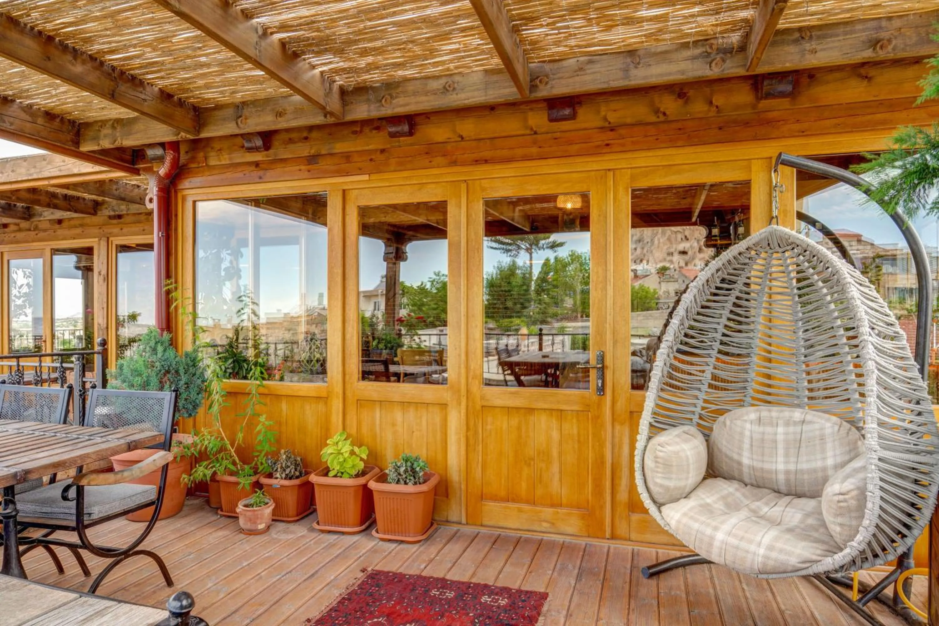 Patio in Vasıl Cave Hotel