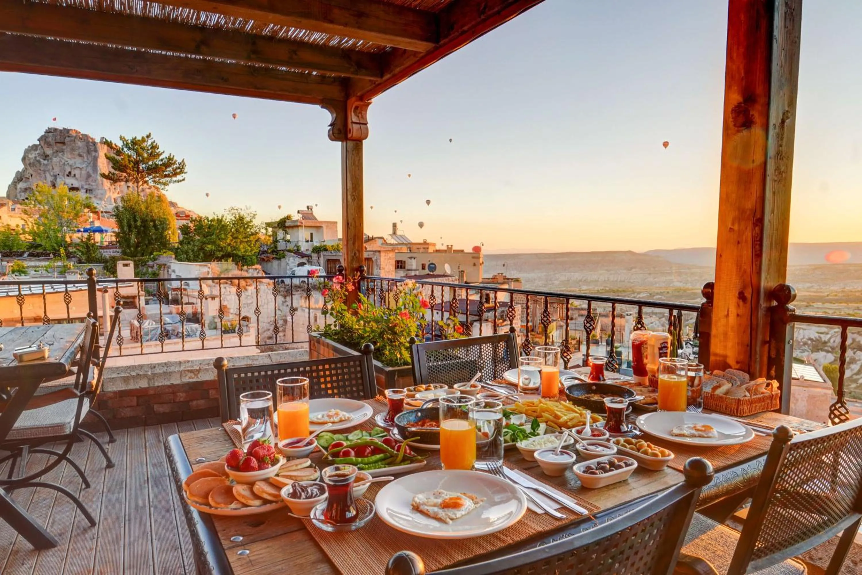 Patio in Vasıl Cave Hotel