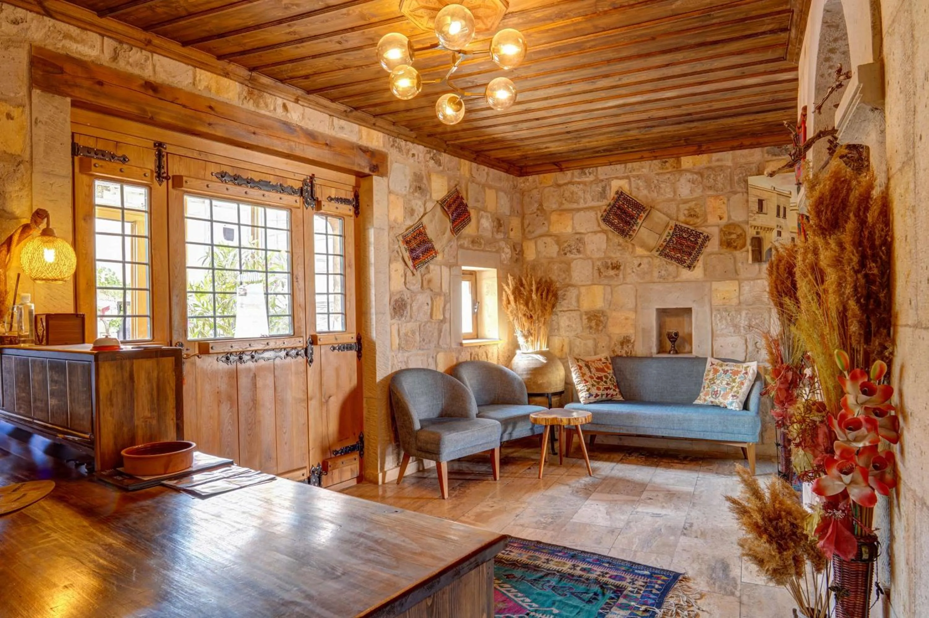 Lobby or reception in Vasıl Cave Hotel