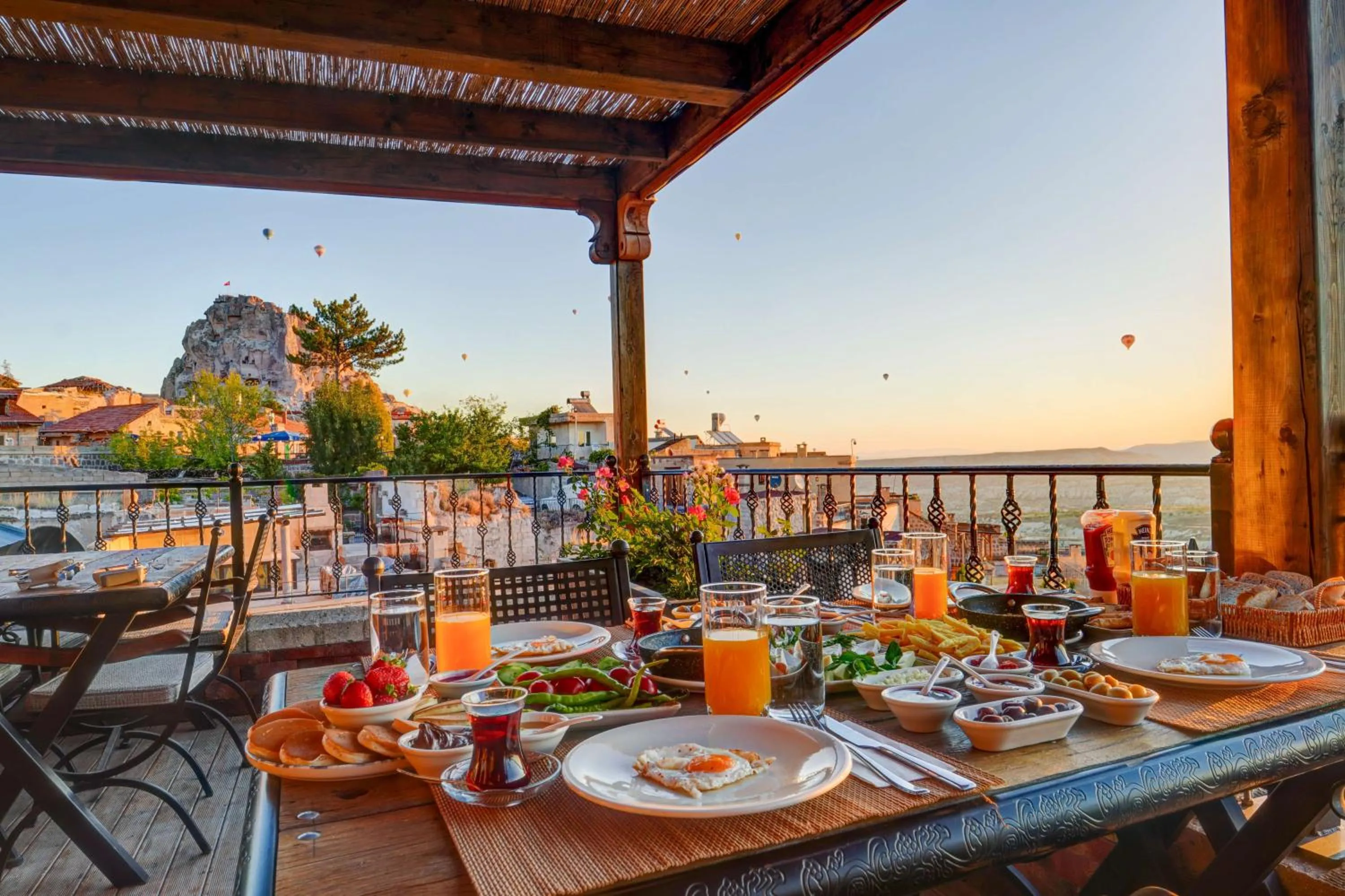 Patio in Vasıl Cave Hotel