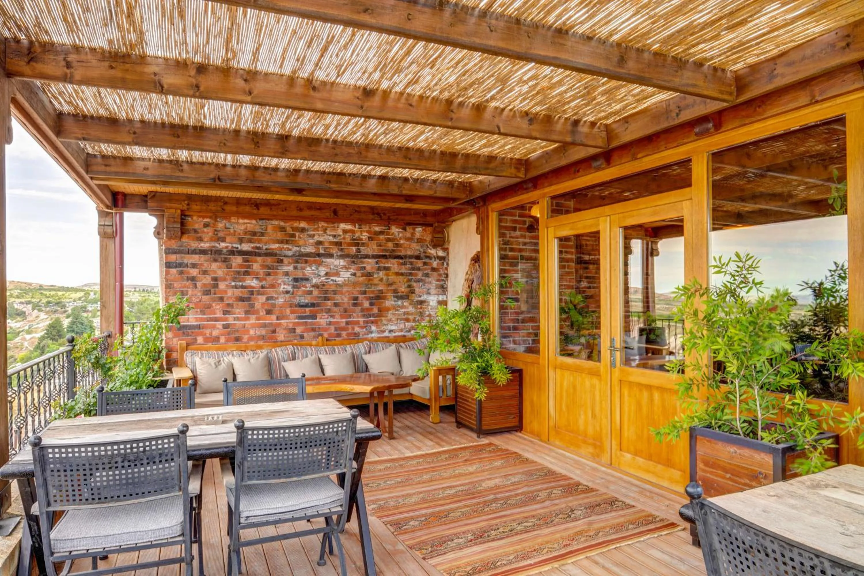 Patio in Vasıl Cave Hotel