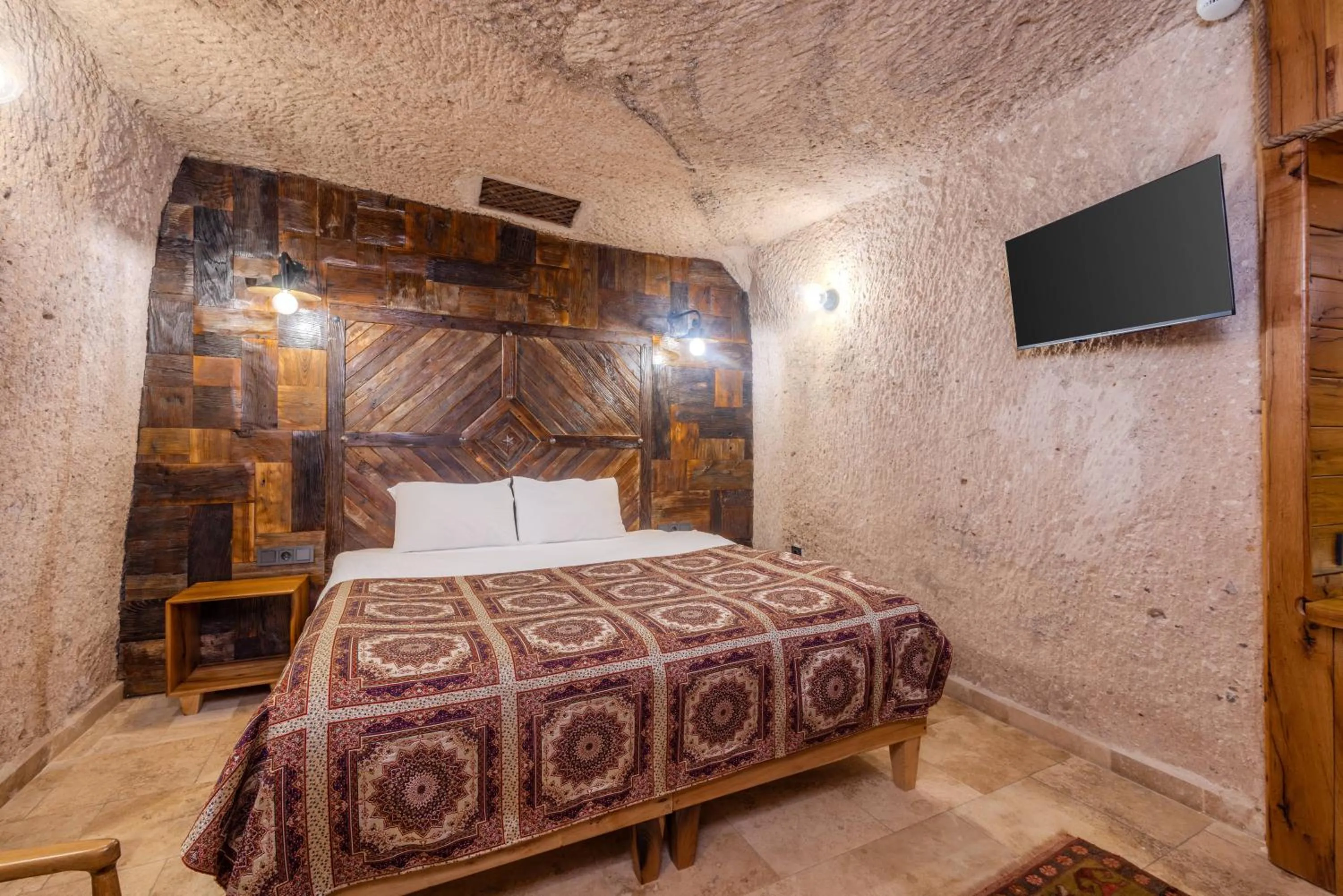 Bedroom, Bed in Vasıl Cave Hotel
