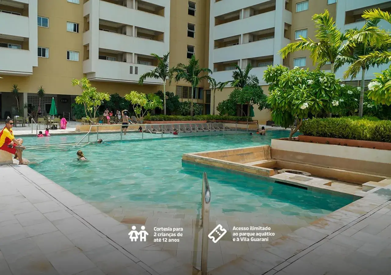 Pool view in Hot Beach Suites Pool view in Hot Beach Suites