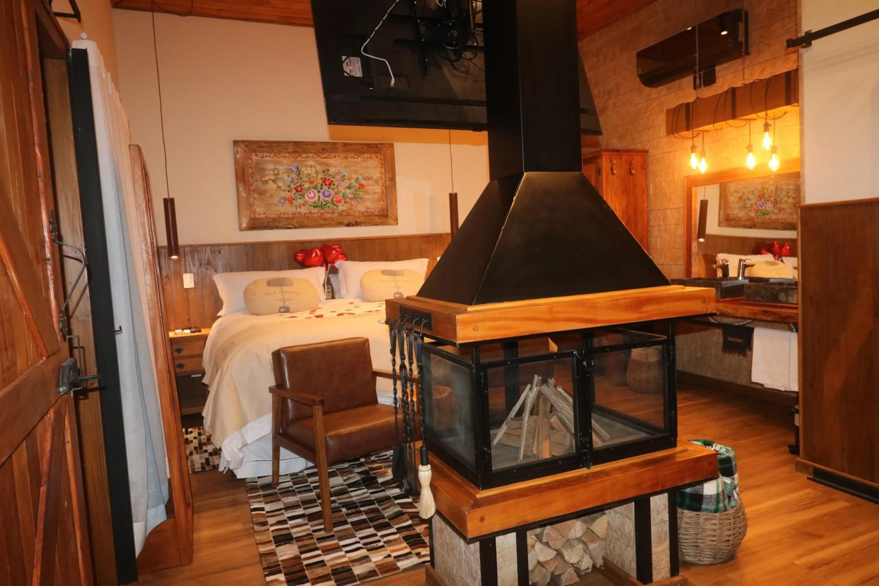 Bed in Estalagem Serra de Minas em Monte Verde