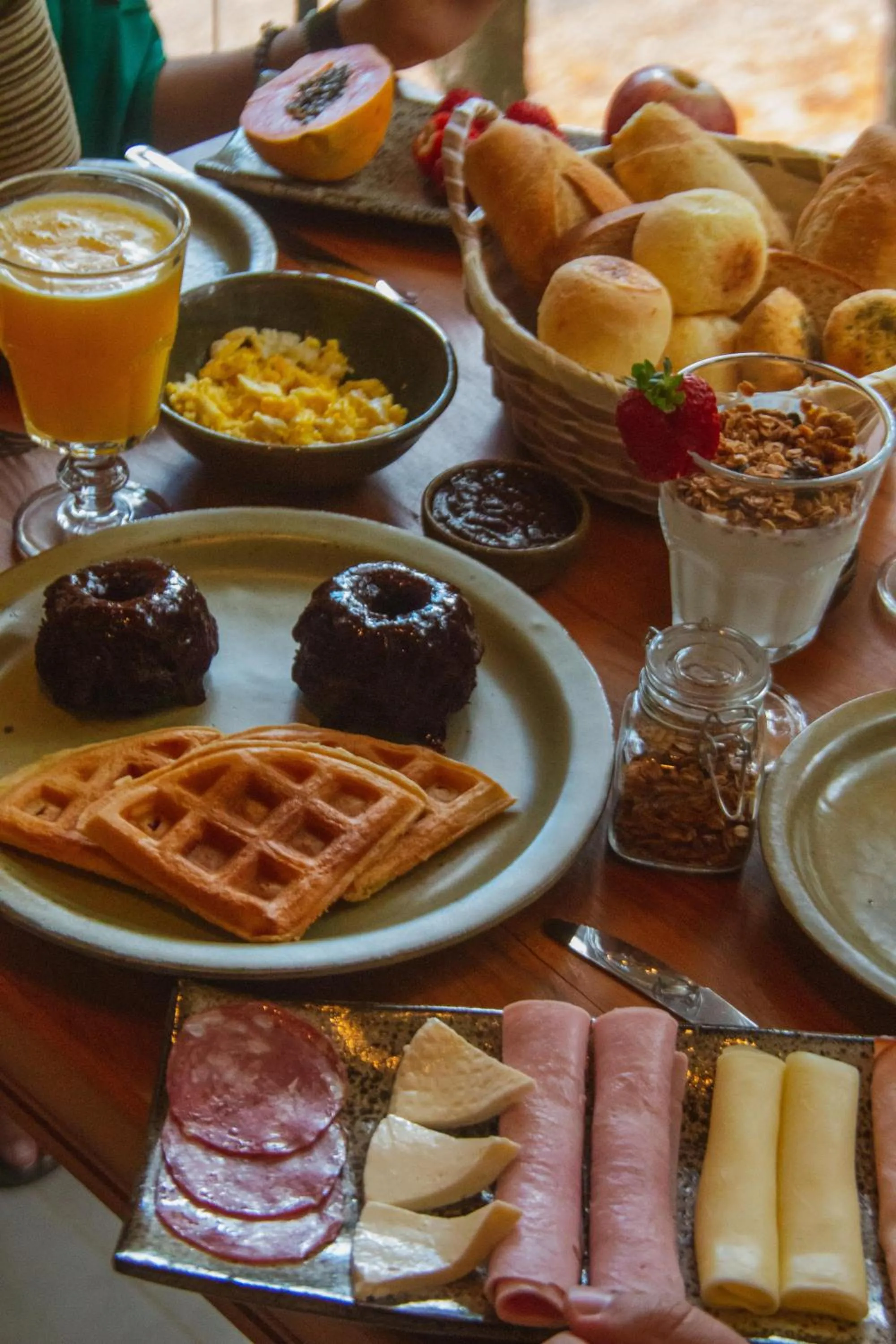 Breakfast in Estalagem Serra de Minas em Monte Verde