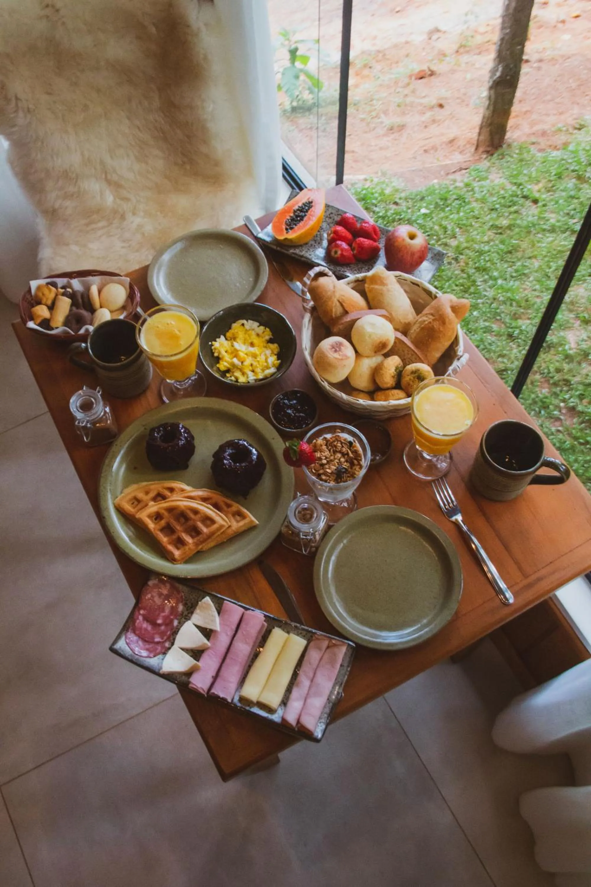 Breakfast in Estalagem Serra de Minas em Monte Verde