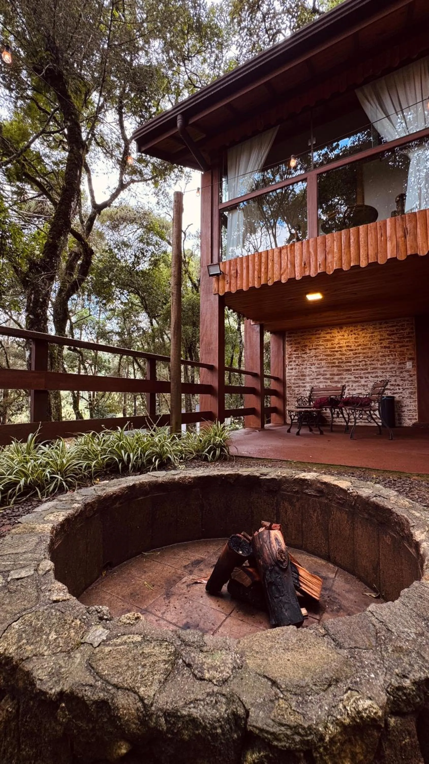 Balcony/Terrace in Estalagem Serra de Minas em Monte Verde