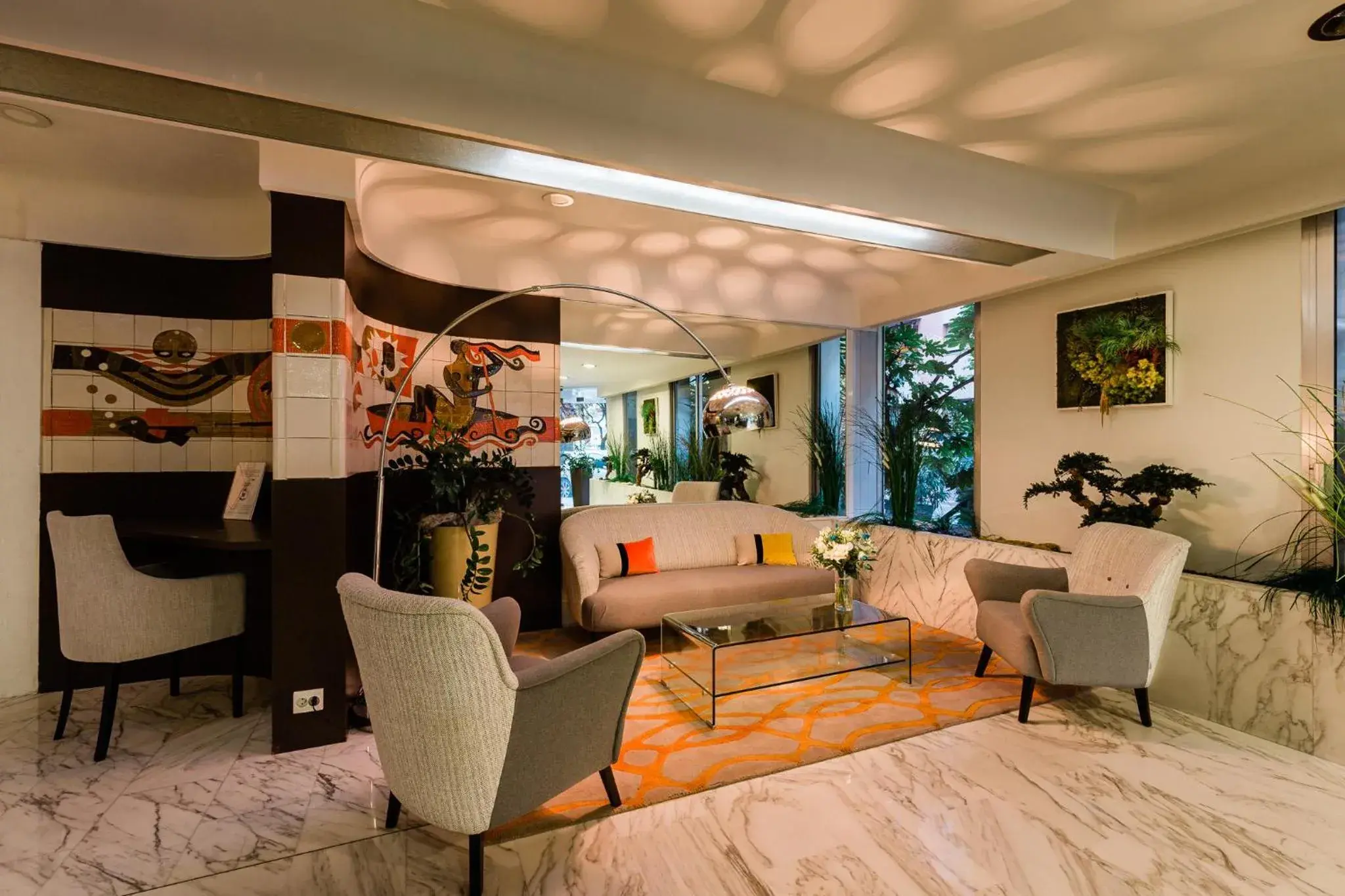 Lobby or reception in Hôtel Hélios Lobby or reception in Hôtel Hélios