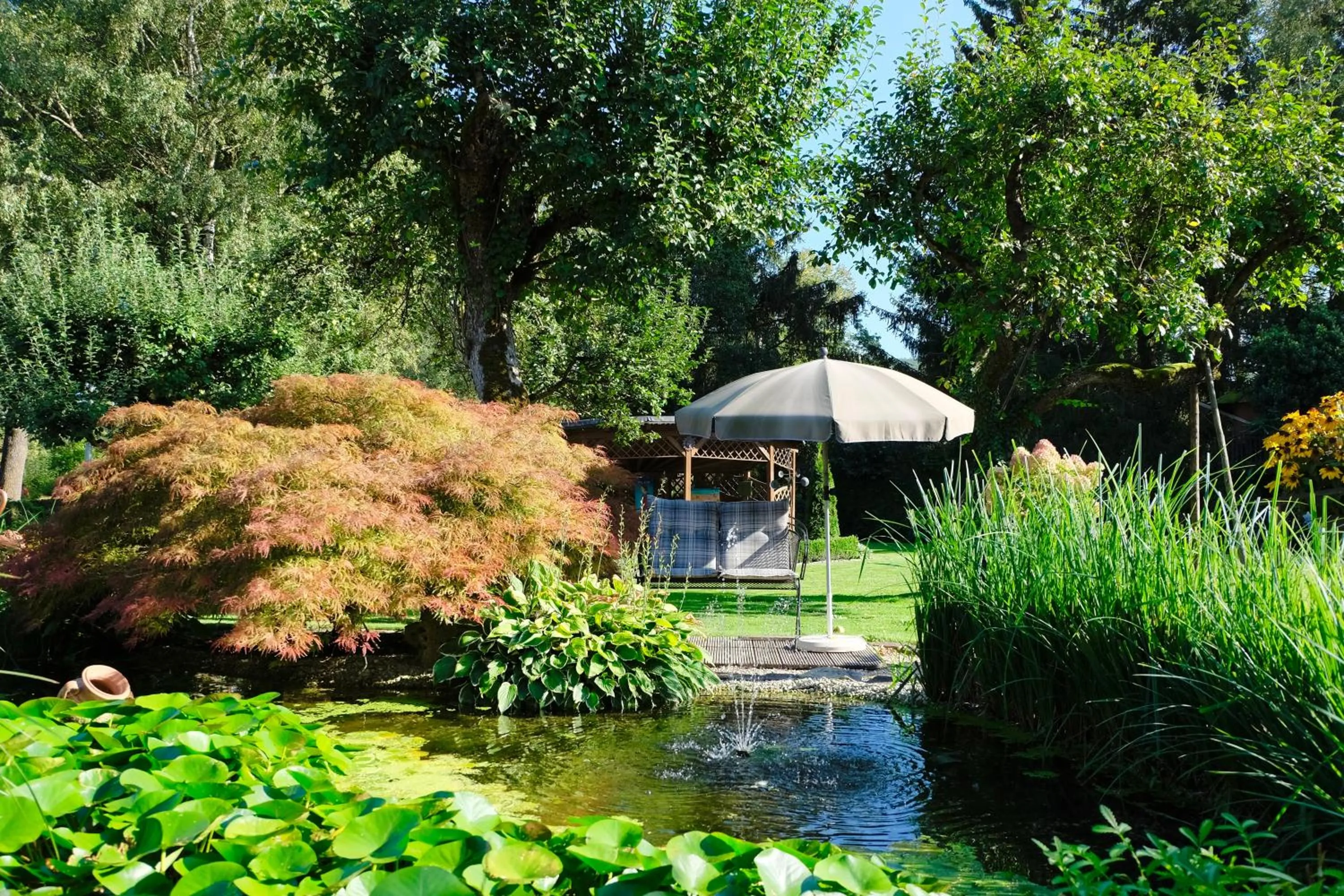 Garden in Gästehaus Biedermann