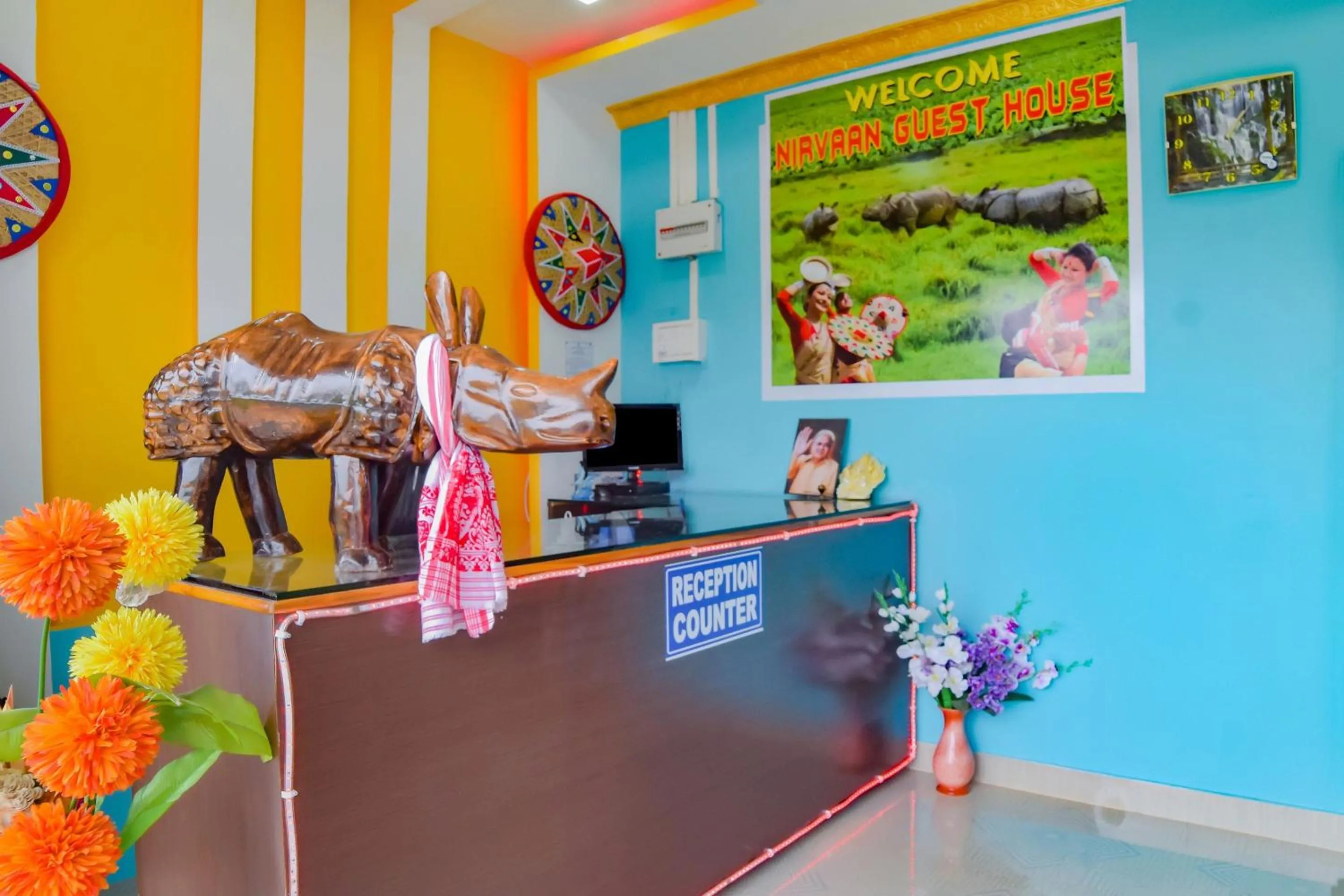 Lobby or reception in SPOT ON Nirvaan Guest House