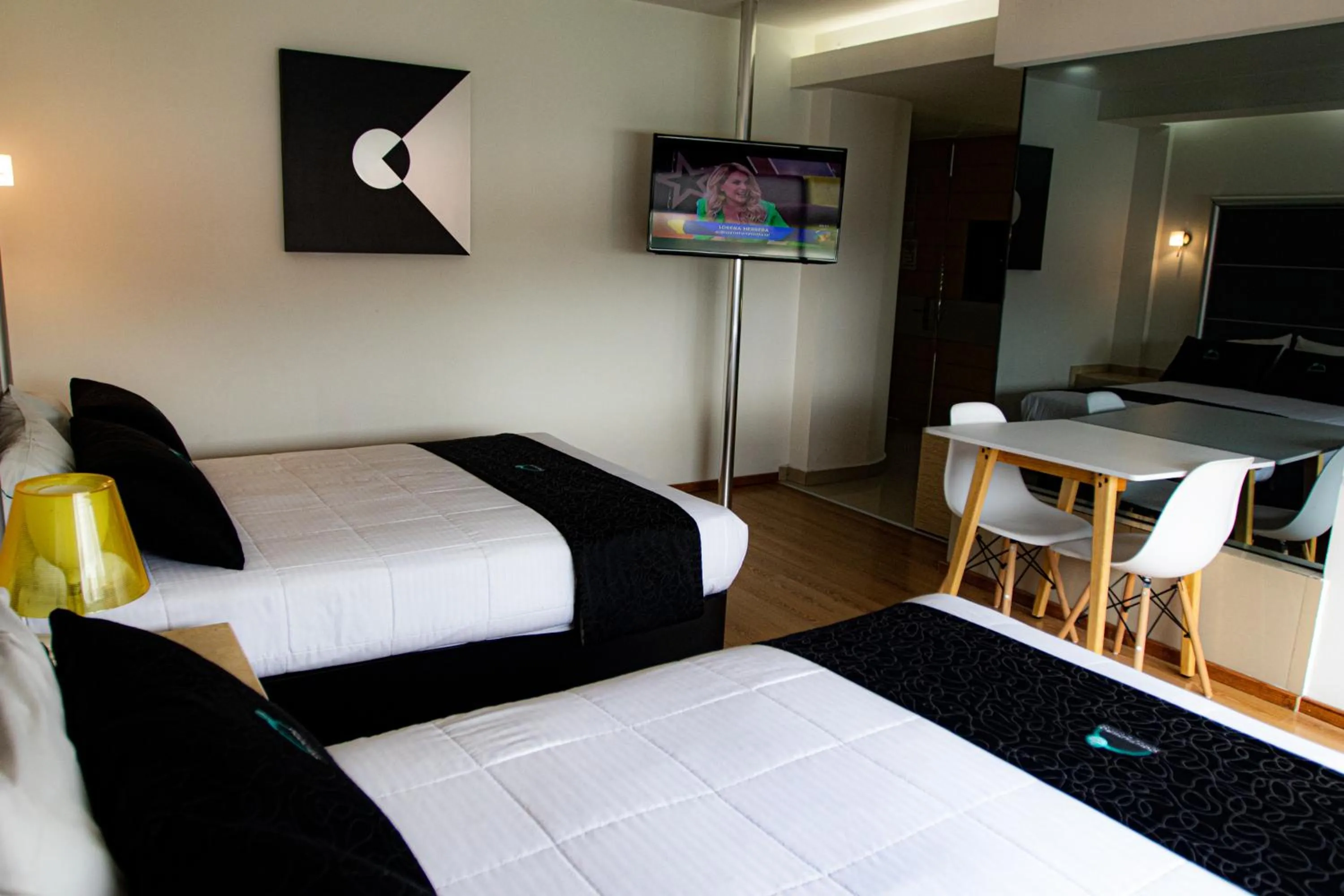 Double Room with Two Double Beds in Hotel Contadero Suites y Villas