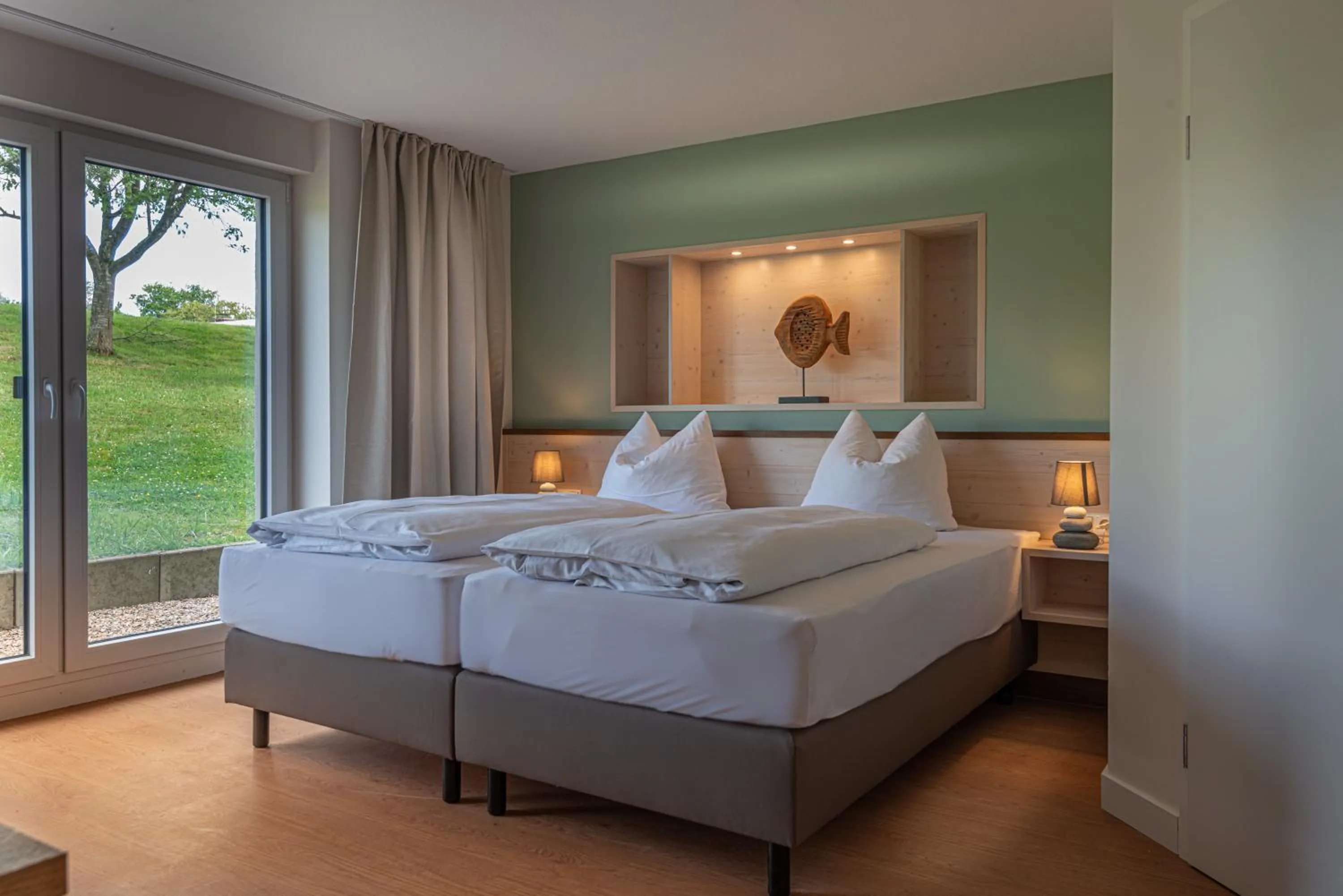 Bed in BE BIO Hotel be natural - direkt am Wasser