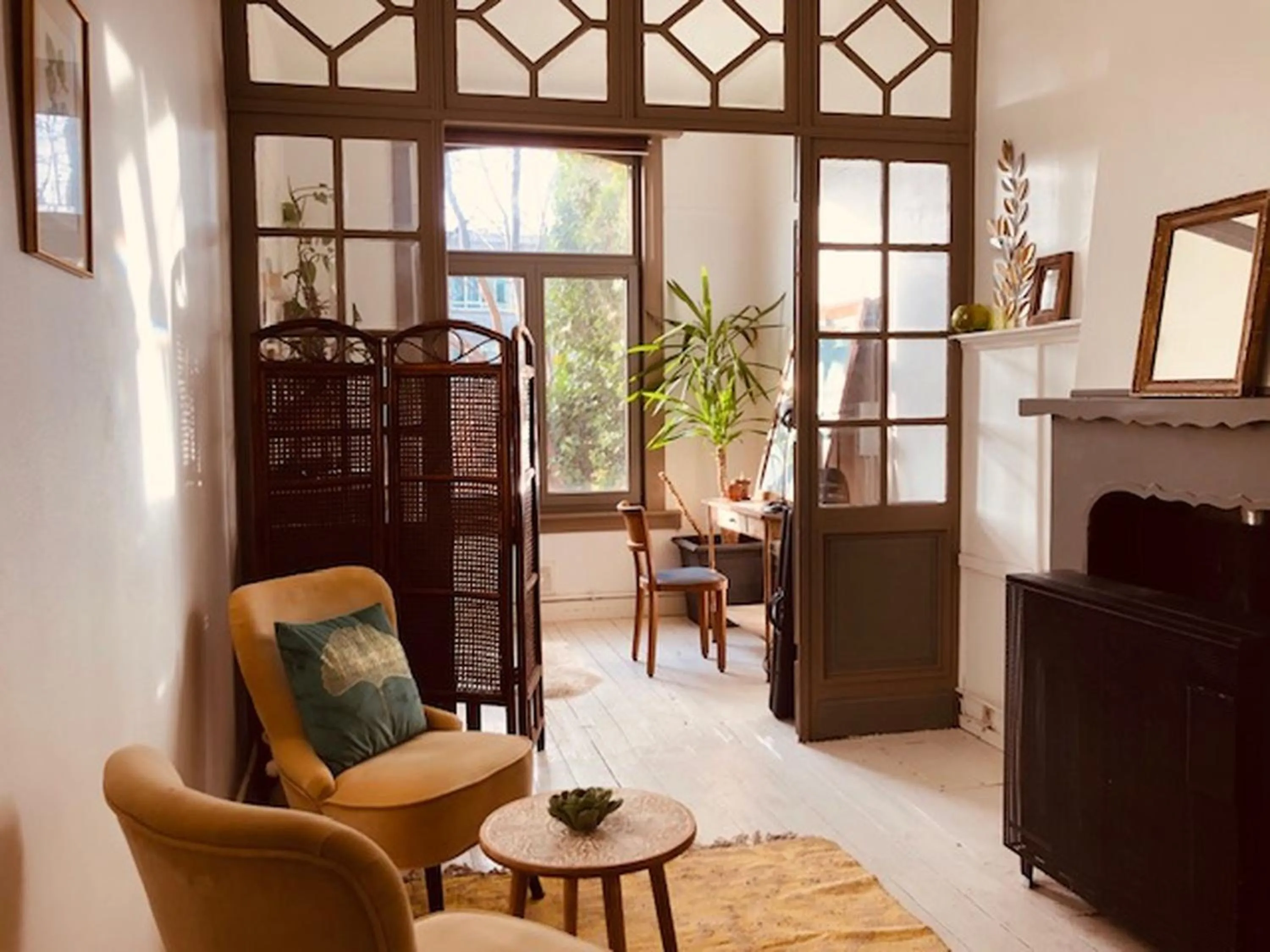 Living room in Logies Lapin