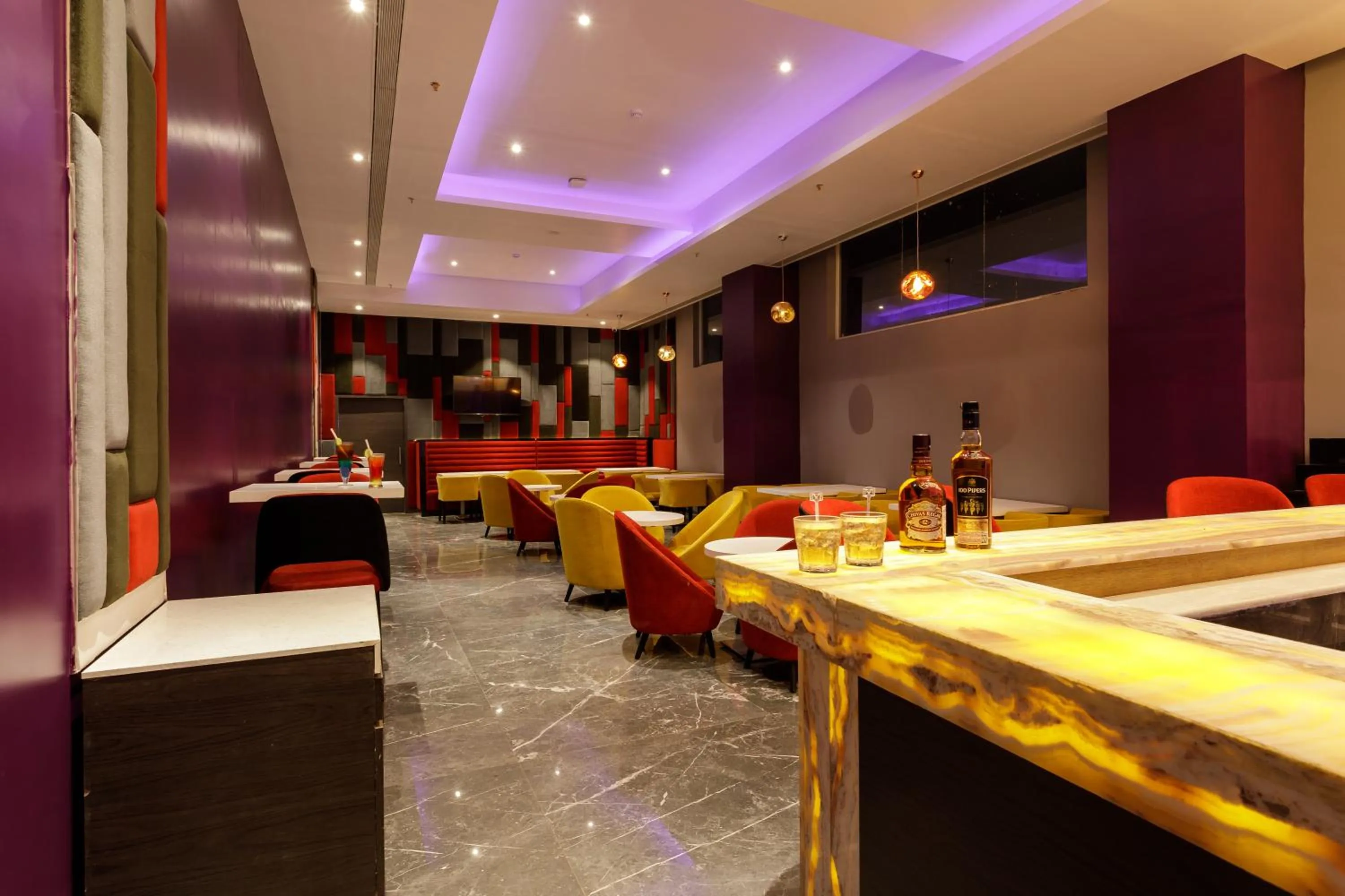 Lounge or bar in Svenska Design Hotel Kakinada
