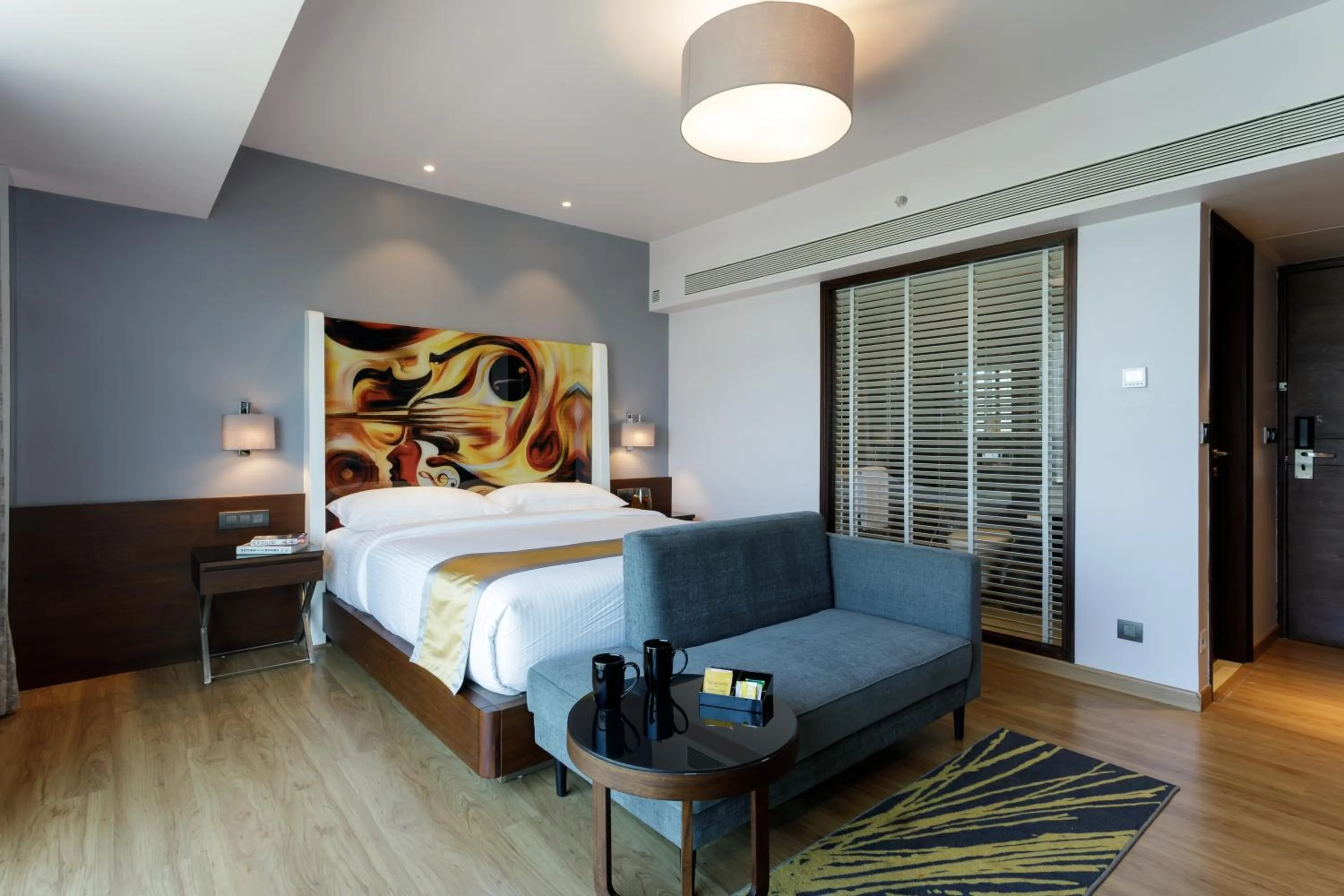 Photo of the whole room, Bed in Svenska Design Hotel Kakinada