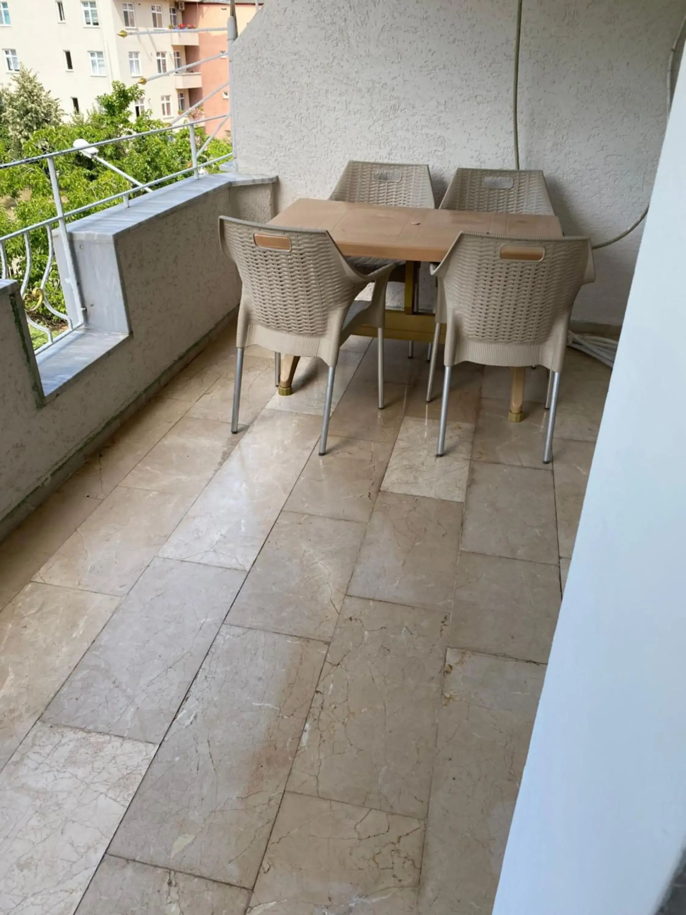 Balcony/Terrace in EVİM APART HOTEL Balcony/Terrace in EVİM APART HOTEL