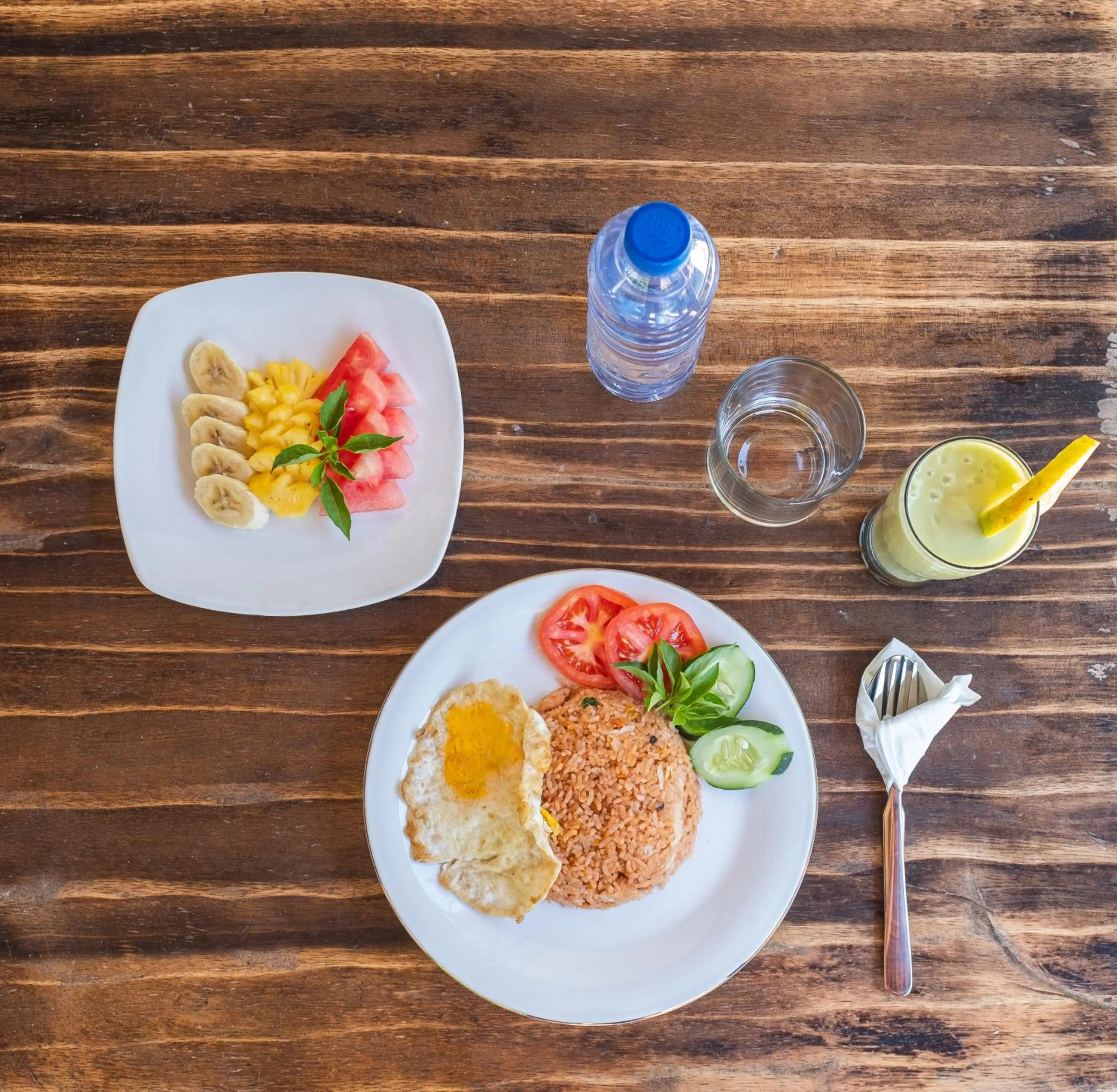 Breakfast in Mupu Jana G.House Keramas