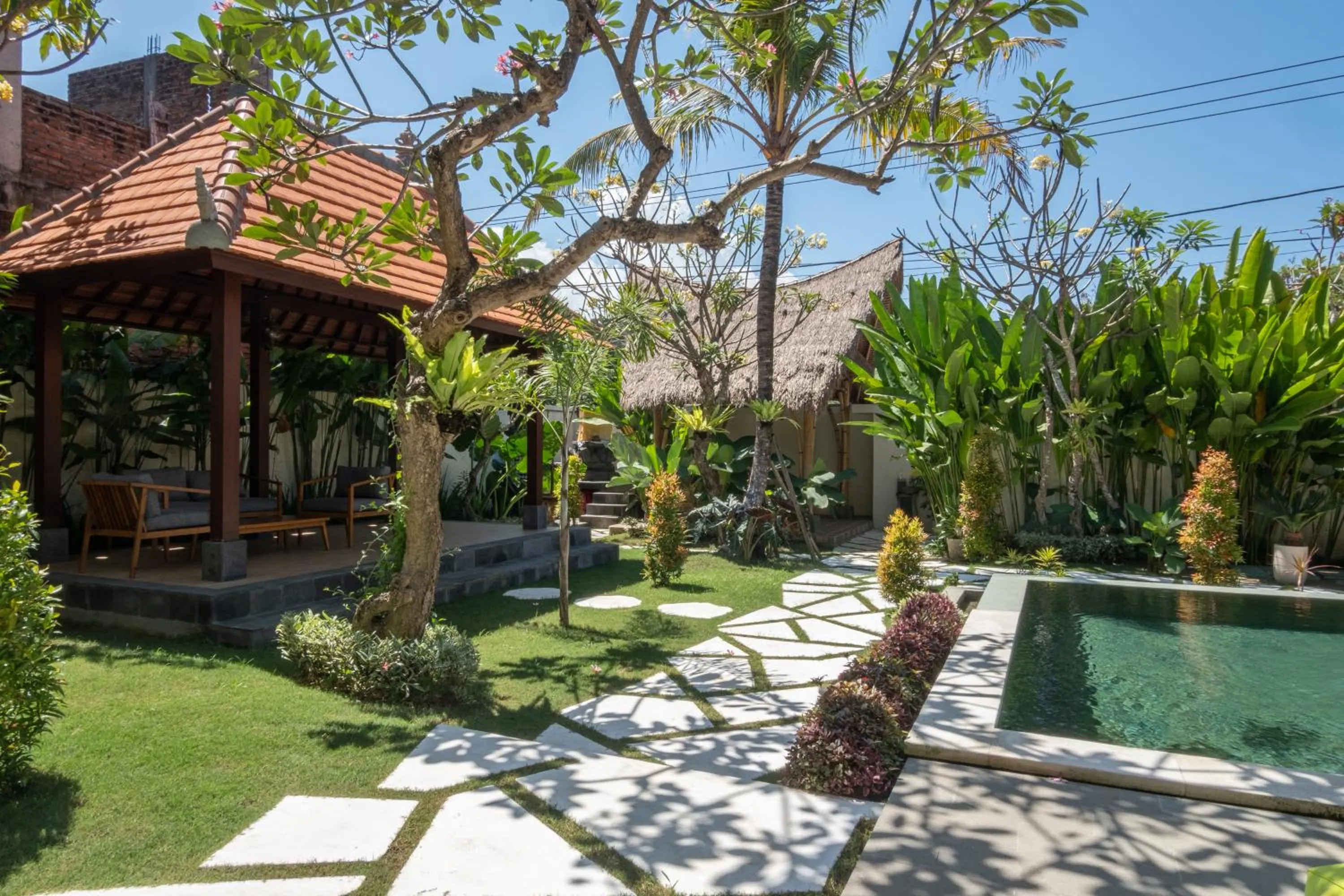 Garden in Mupu Jana G.House Keramas