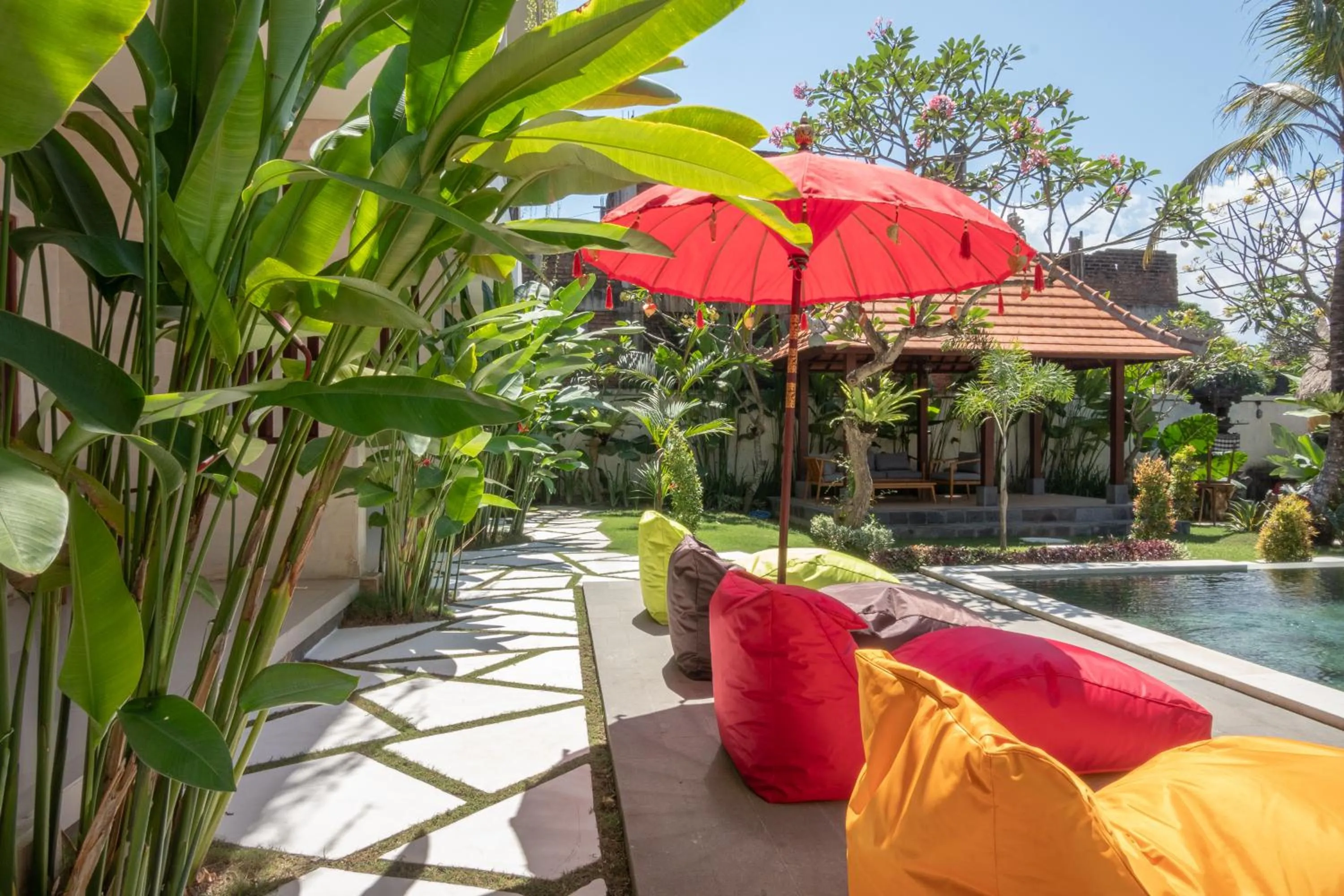 Garden in Mupu Jana G.House Keramas