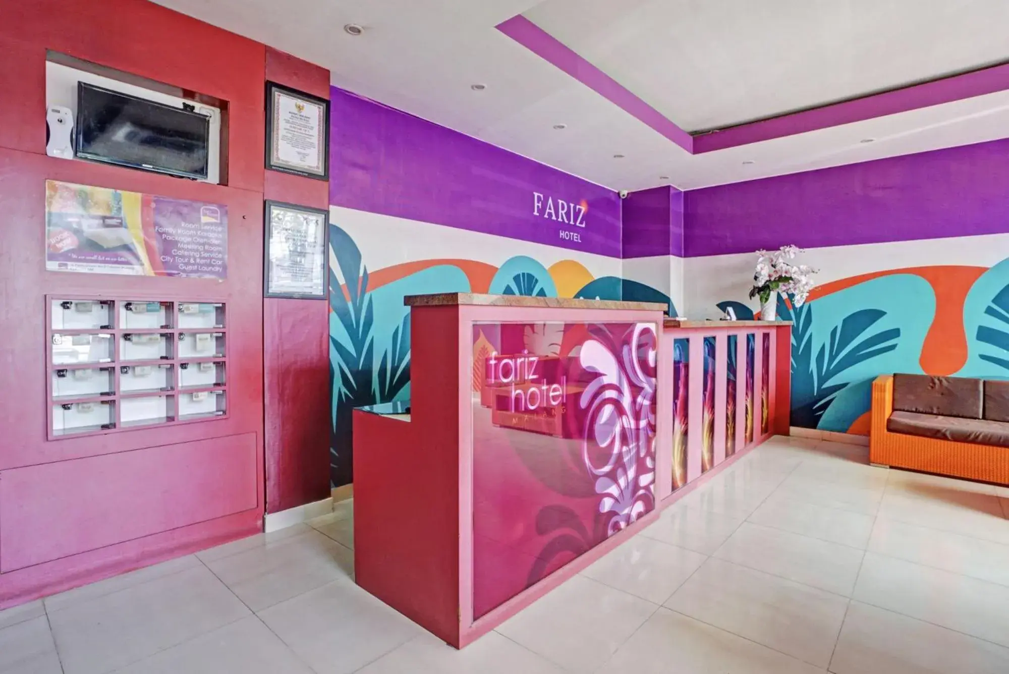 Lobby or reception in Townhouse Oak Malang near ITN Malang formerly Fariz Hotel Singosari Lobby or reception in Townhouse Oak Malang near ITN Malang formerly Fariz Hotel Singosari