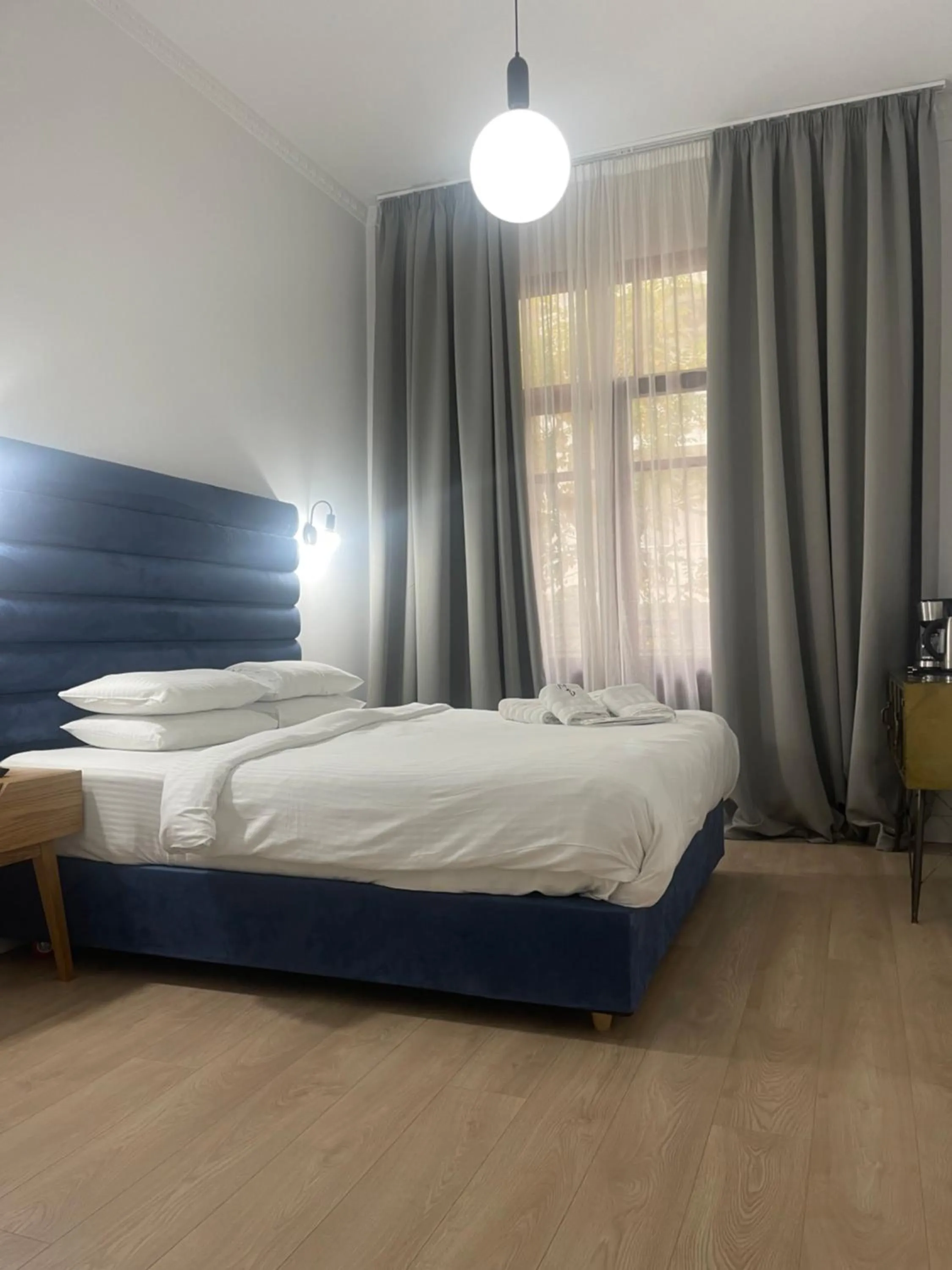 Patio, Bed in The Maroon Bottle Luxury Suites