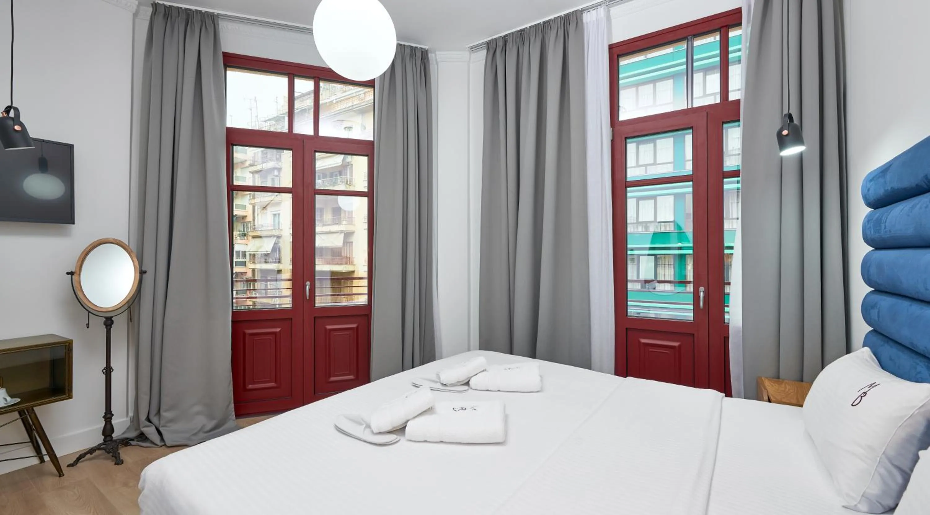 Spring, Bed in The Maroon Bottle Luxury Suites