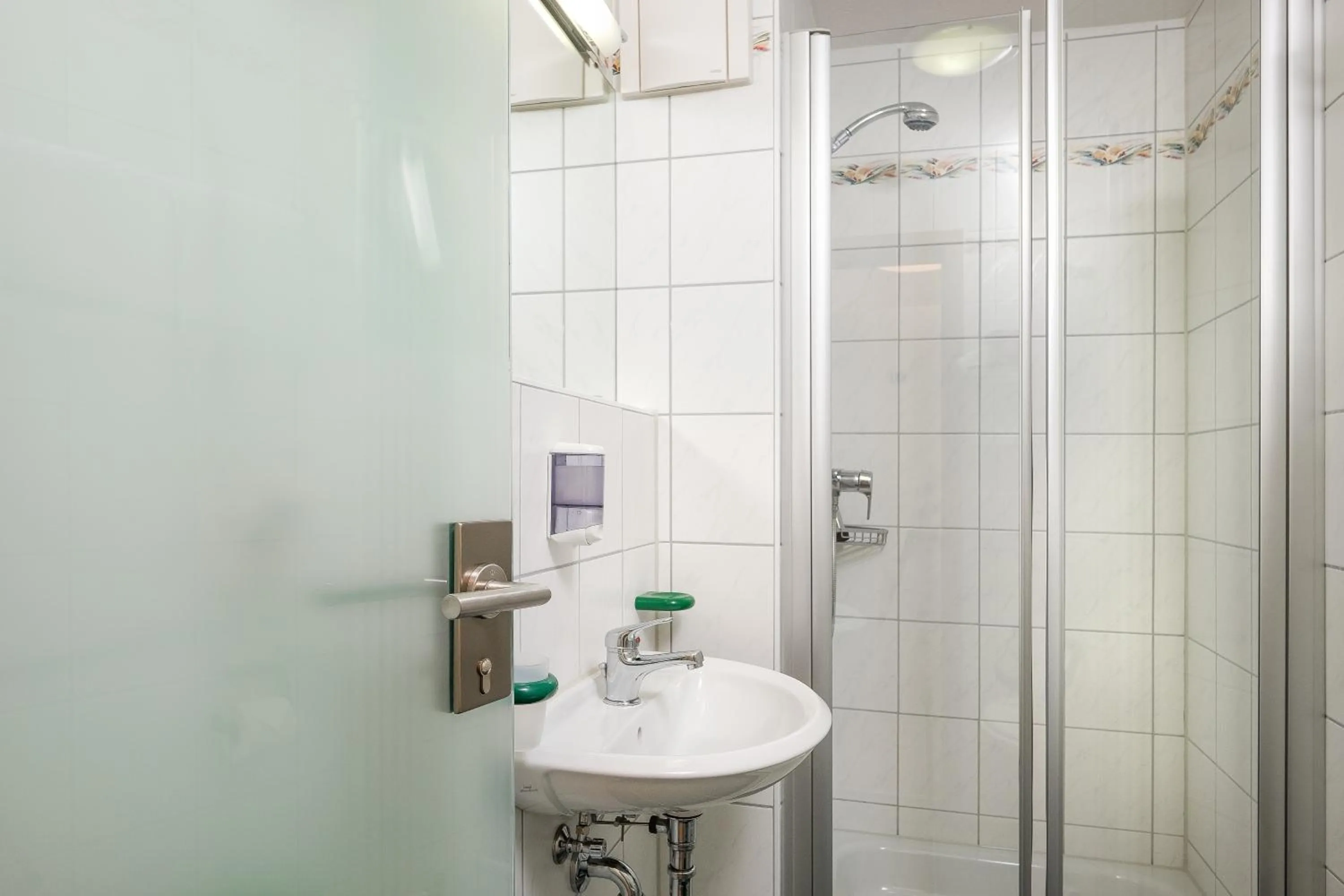 Bathroom in Hotel Mythos