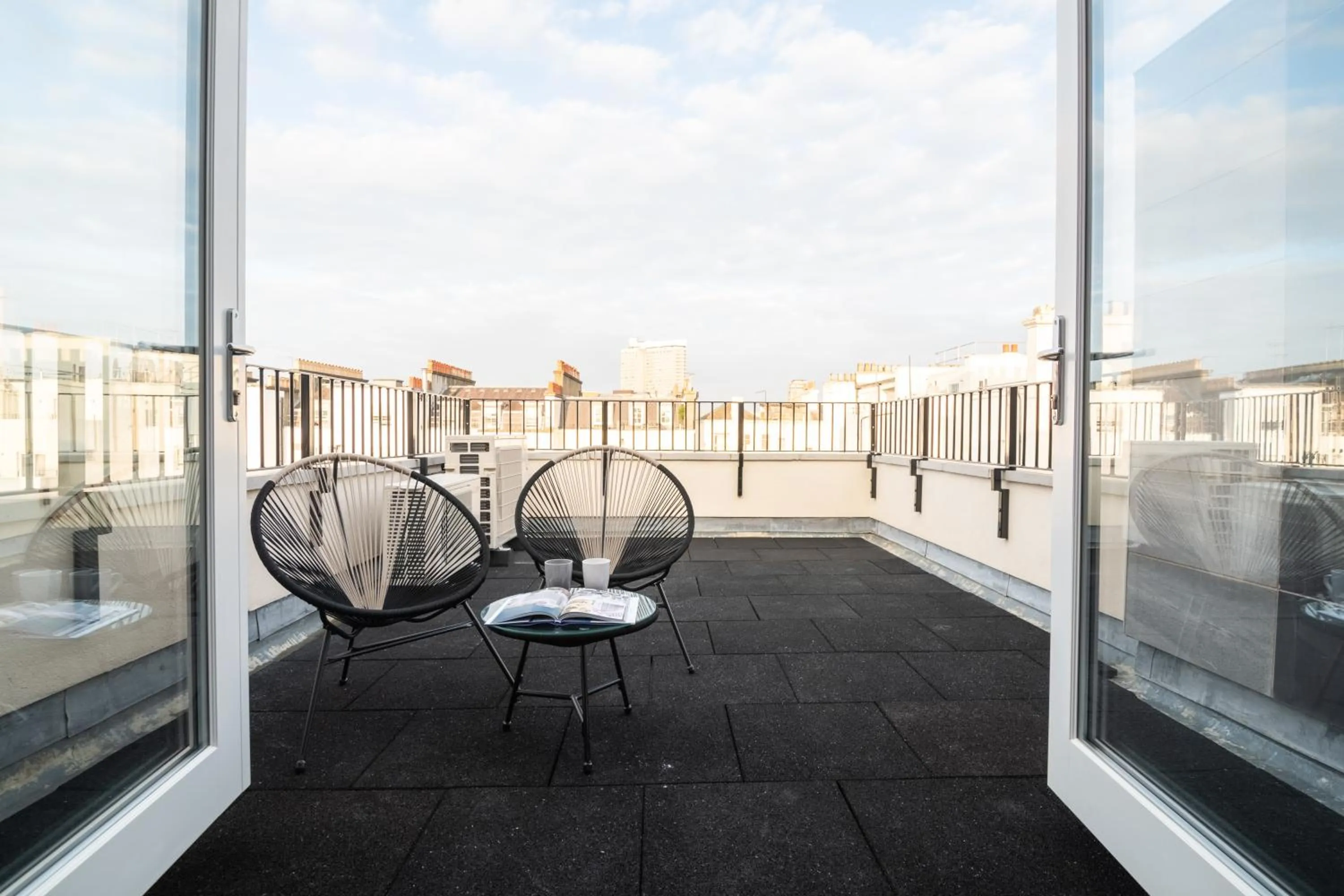 Balcony/Terrace in No. 2 Queensberry Place by Stayo
