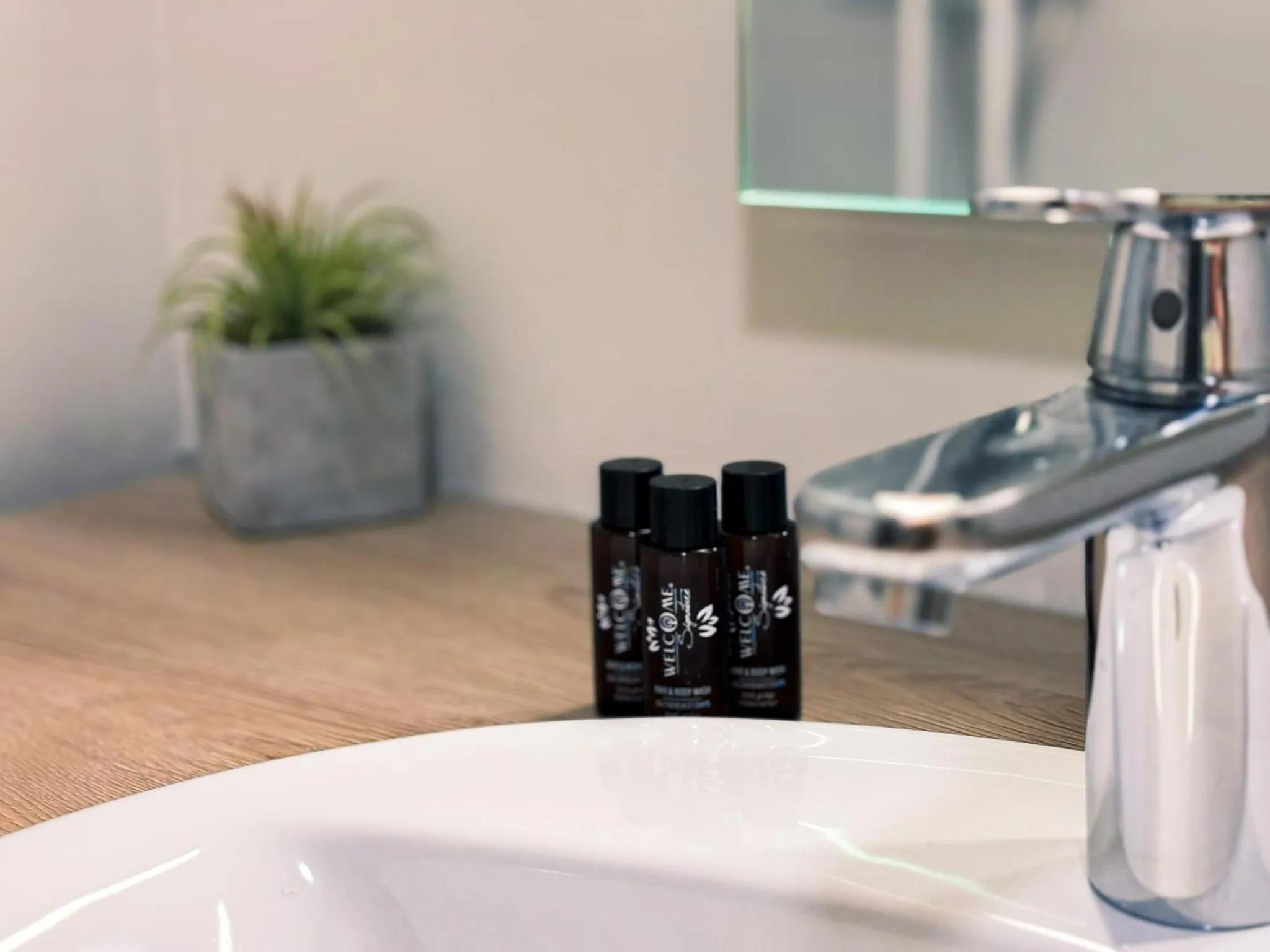 Bathroom in Les Boréales - Appart'hotel & Restaurant