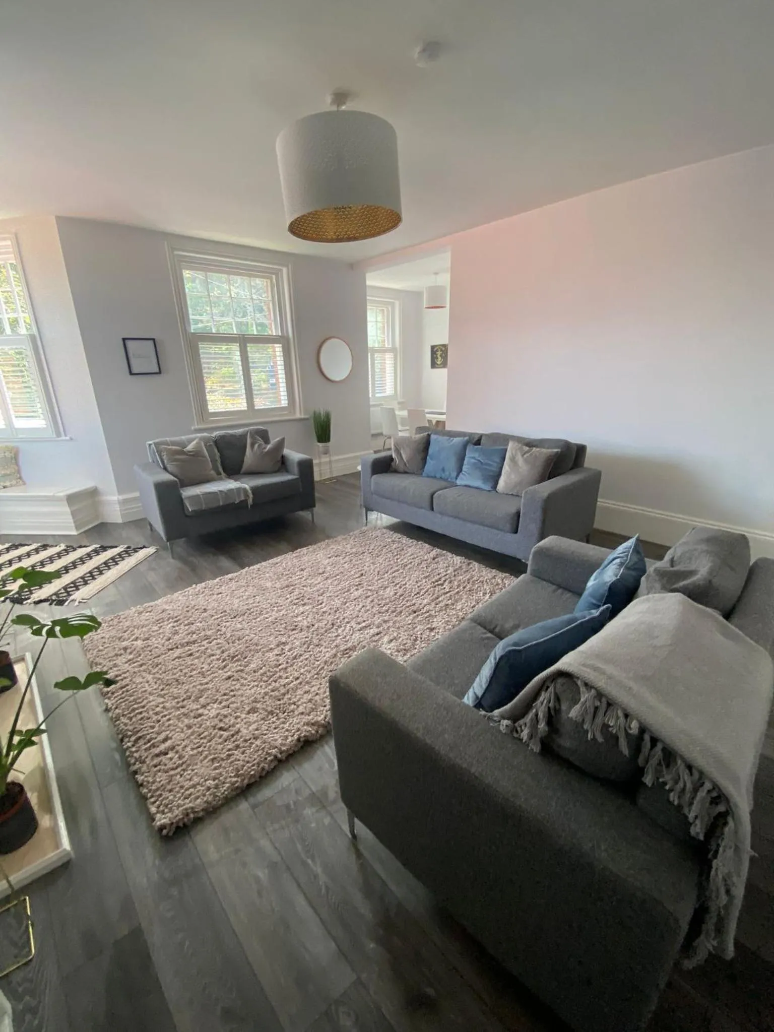 Living room in The Beverley Suite
