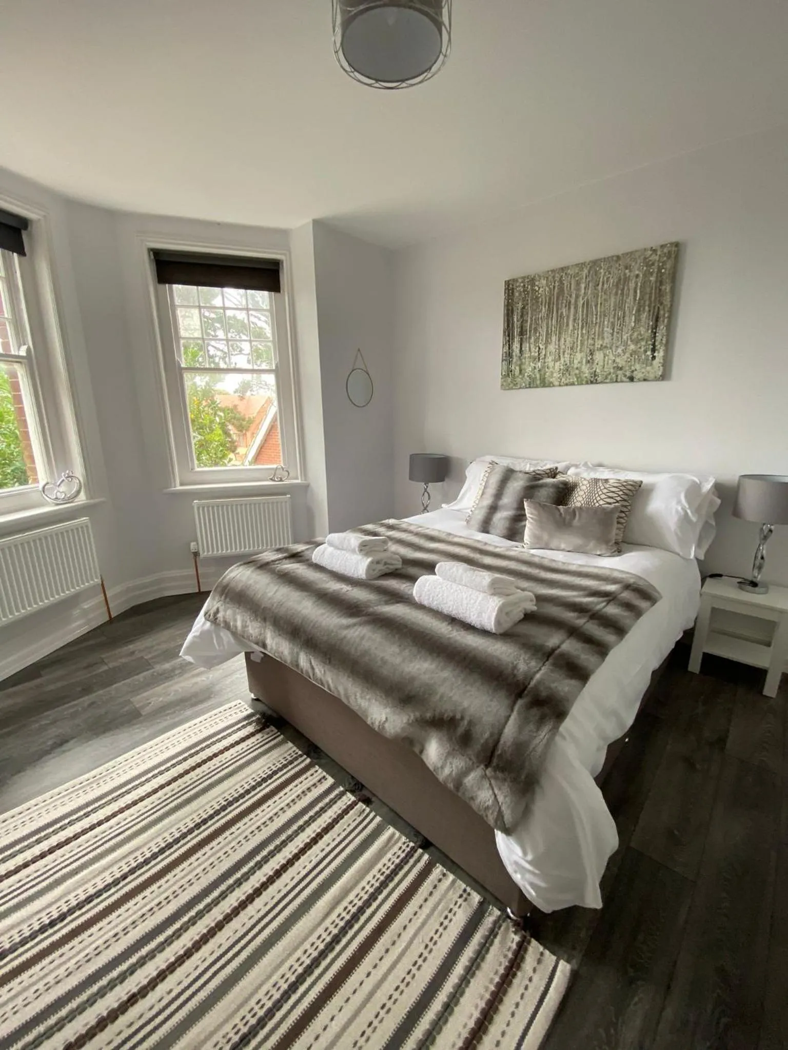 Photo of the whole room, Bed in The Beverley Suite